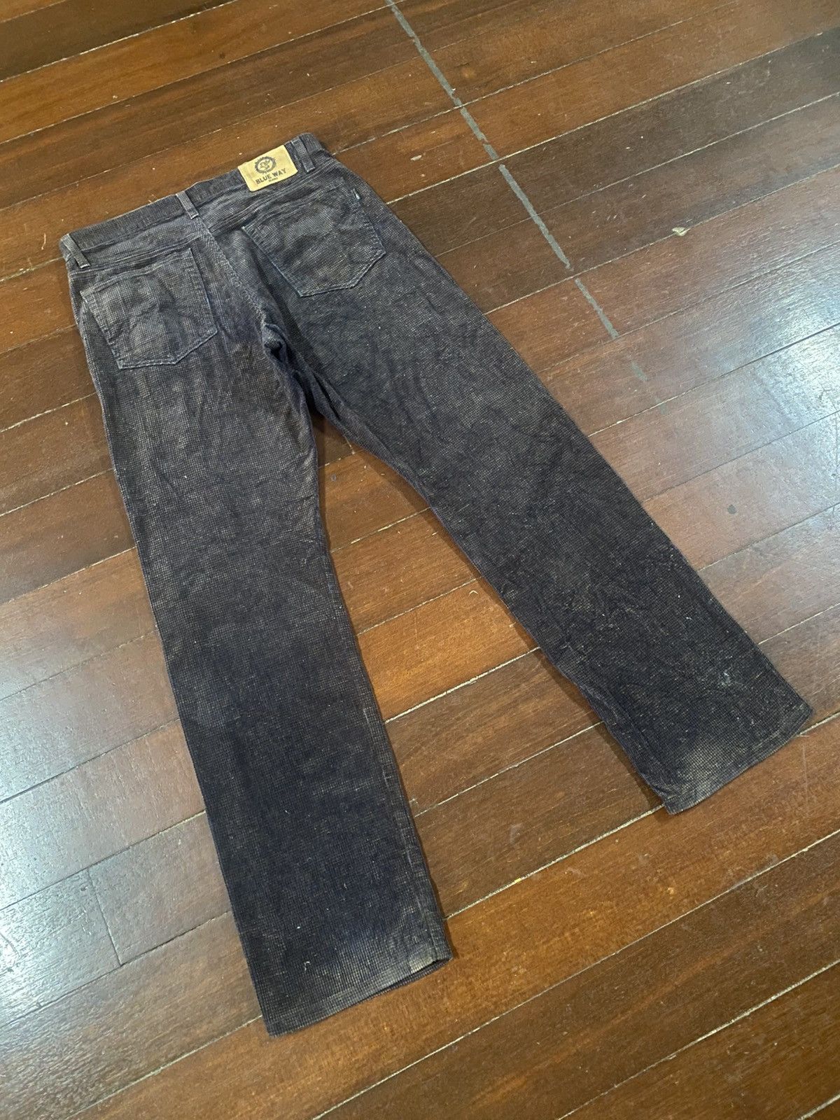 Japanese Brand Rare Made In Japan Blue Way valvet brown Size US 34 / EU 50 - 11 Thumbnail