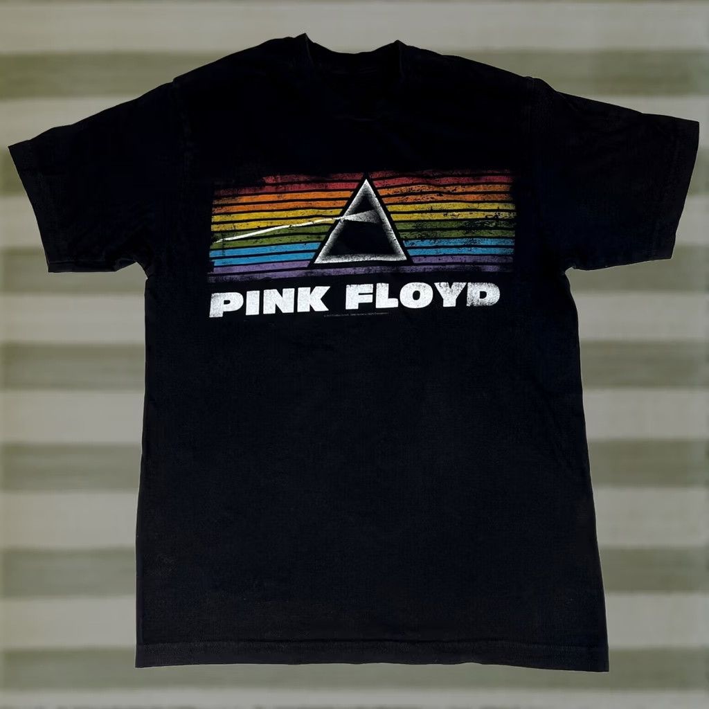Vintage Men's Pink Floyd Graphic T-Shirt Sz M Vintage Black 2012 Music Shirt Size US M / EU 48-50 / 2 - 1 Thumbnail