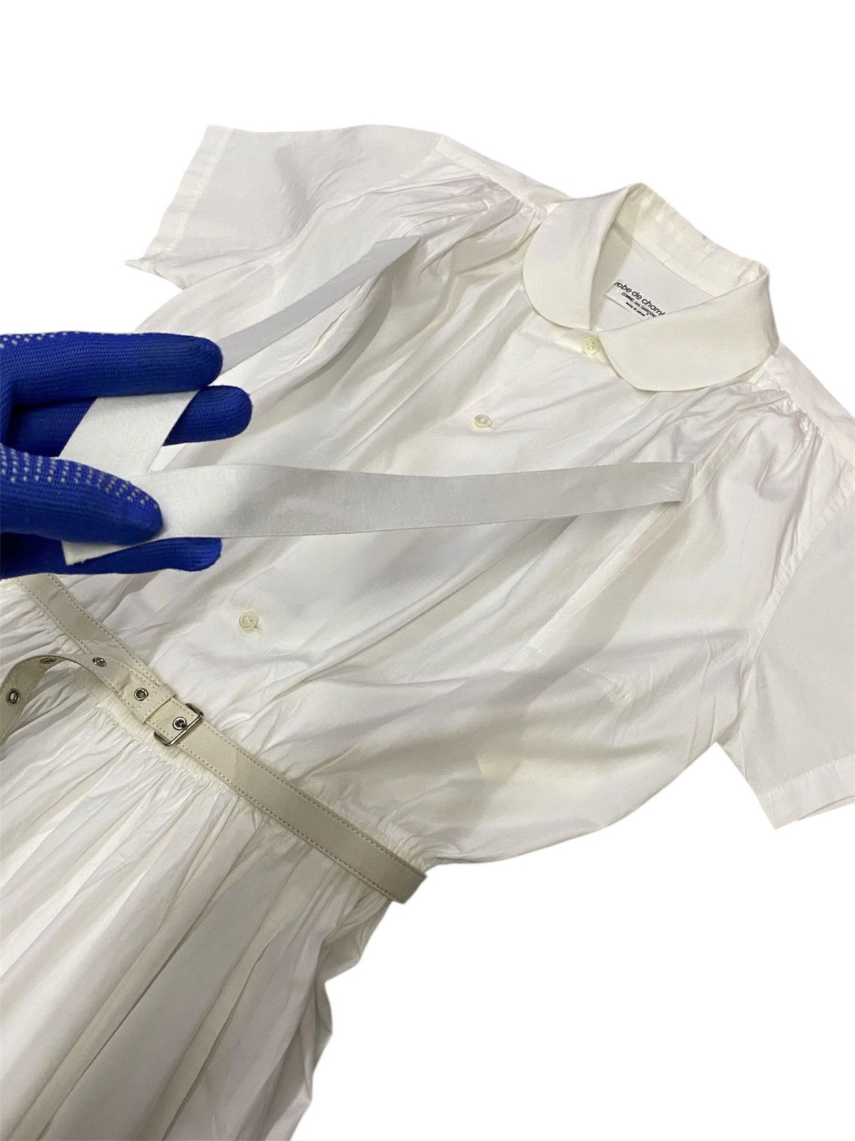 Comme des Garcons Comme Des Garçons AD2001 Cotton Poplin Midi Dress Size M / US 6-8 / IT 42-44 - 10 Thumbnail