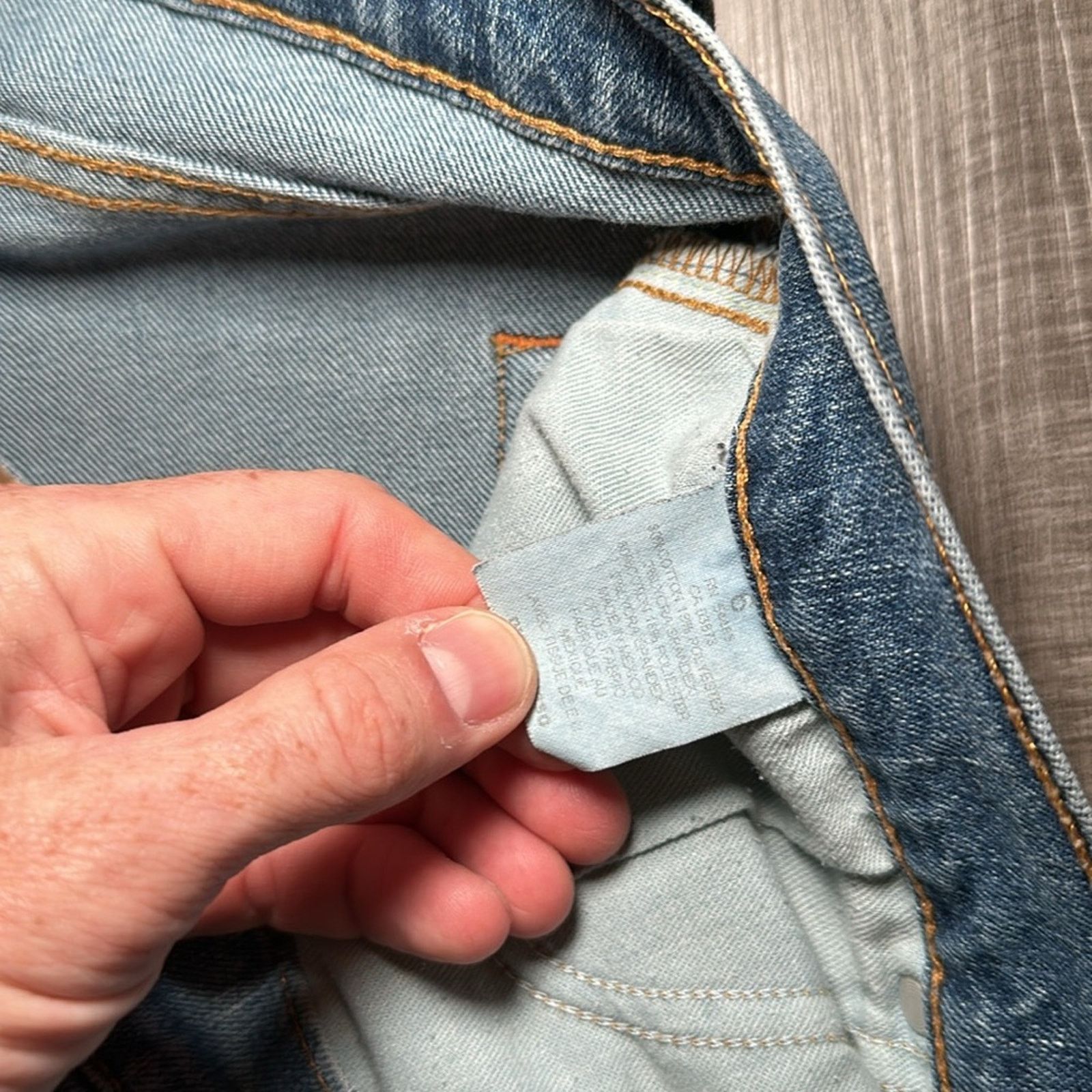 American Eagle Outfitters American Eagle Straight Cropped Jeans - 6 Size 28" / US 6 / IT 42 - 7 Thumbnail