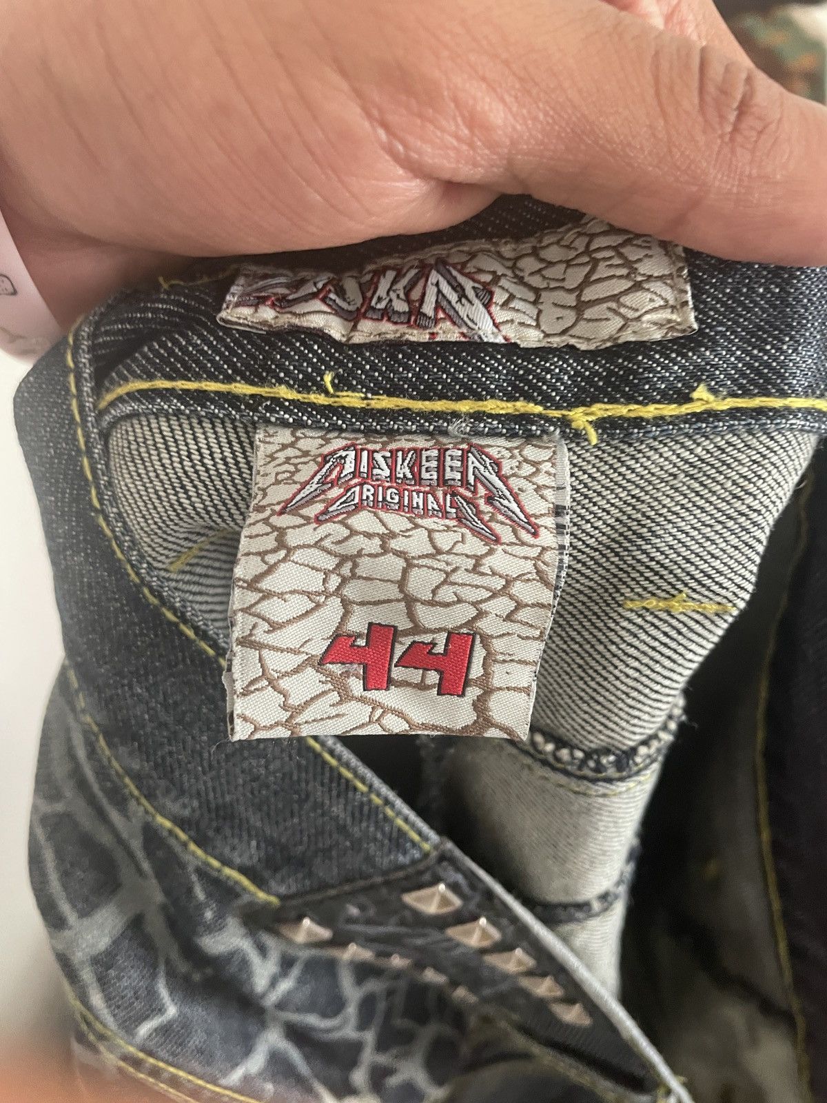 Other Miskeen Metallica inspired jeans Size US 44 / EU 60 - 3 Thumbnail