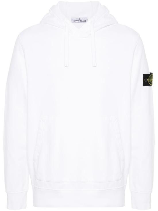 Stone Island STONE ISLAND Men Hoodies 6100045S0051 V0001 White Size US XL / EU 56 / 4 - 1 Thumbnail