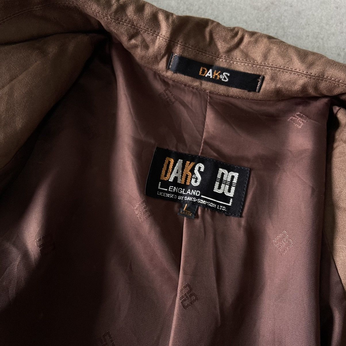 Christian Dior Monsieur Vintage DAKS Jacket Size US L / EU 52-54 / 3 - 8 Thumbnail