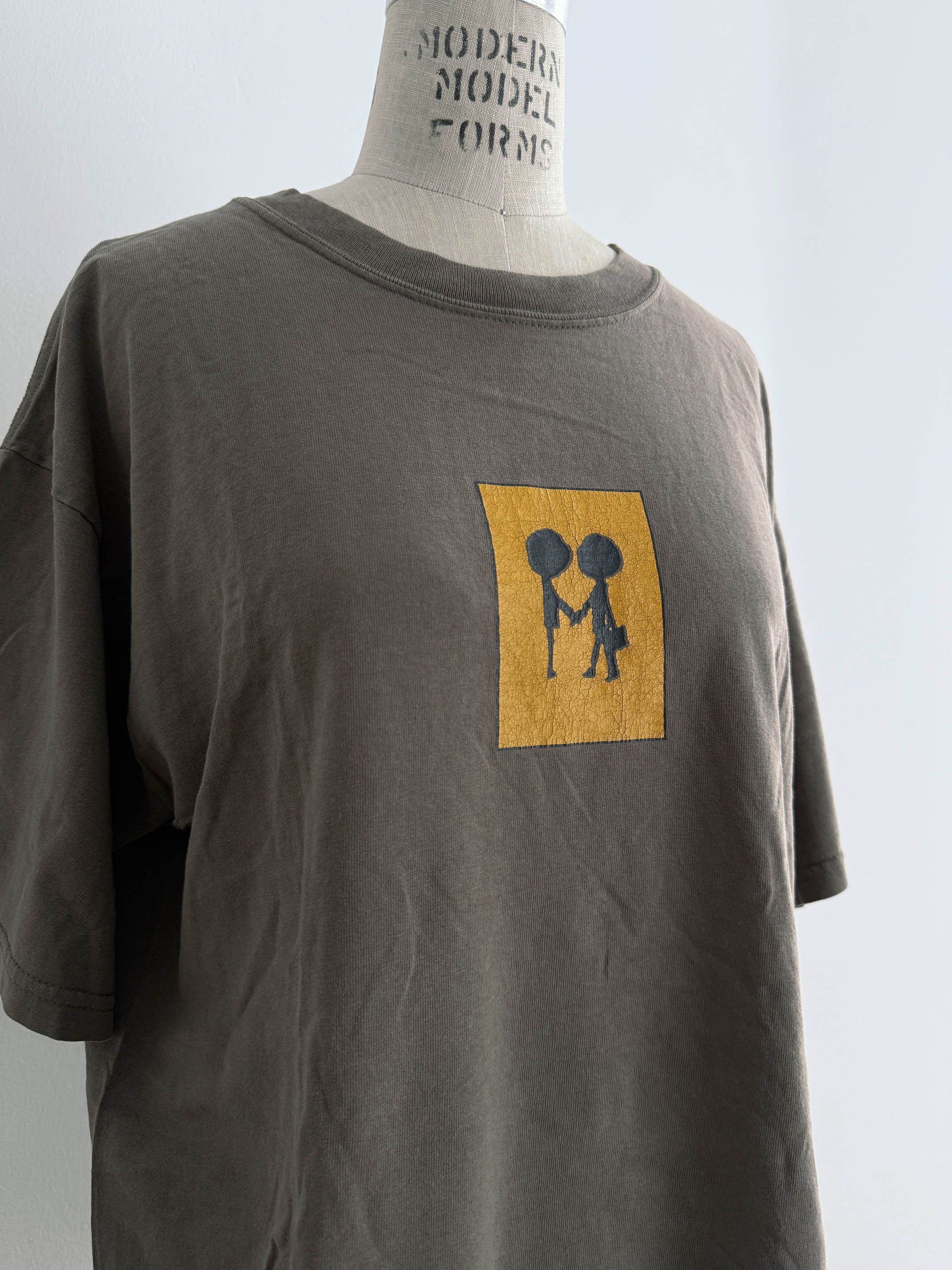 Vintage 90s Vintage Radiohead OK Computer T-shirt Size US L / EU 52-54 / 3 - 3 Thumbnail