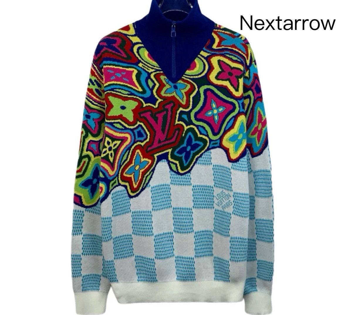 Louis Vuitton Lv Multi color Cotton Long Sleeve Hoodie