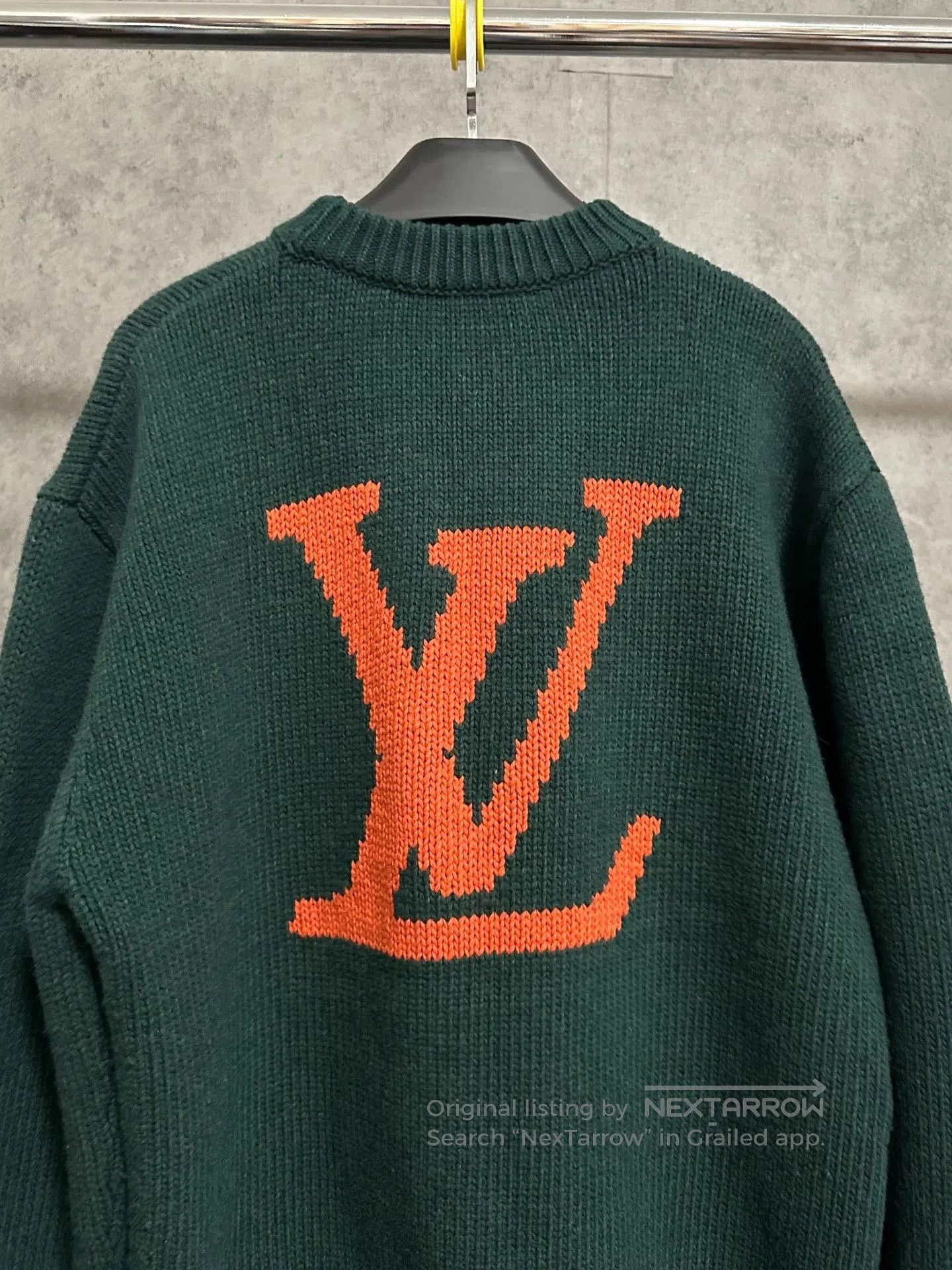 Louis Vuitton LV Logo Knit Wool Cashmere Sweater. Size US L / EU 52-54 / 3 - 5 Thumbnail