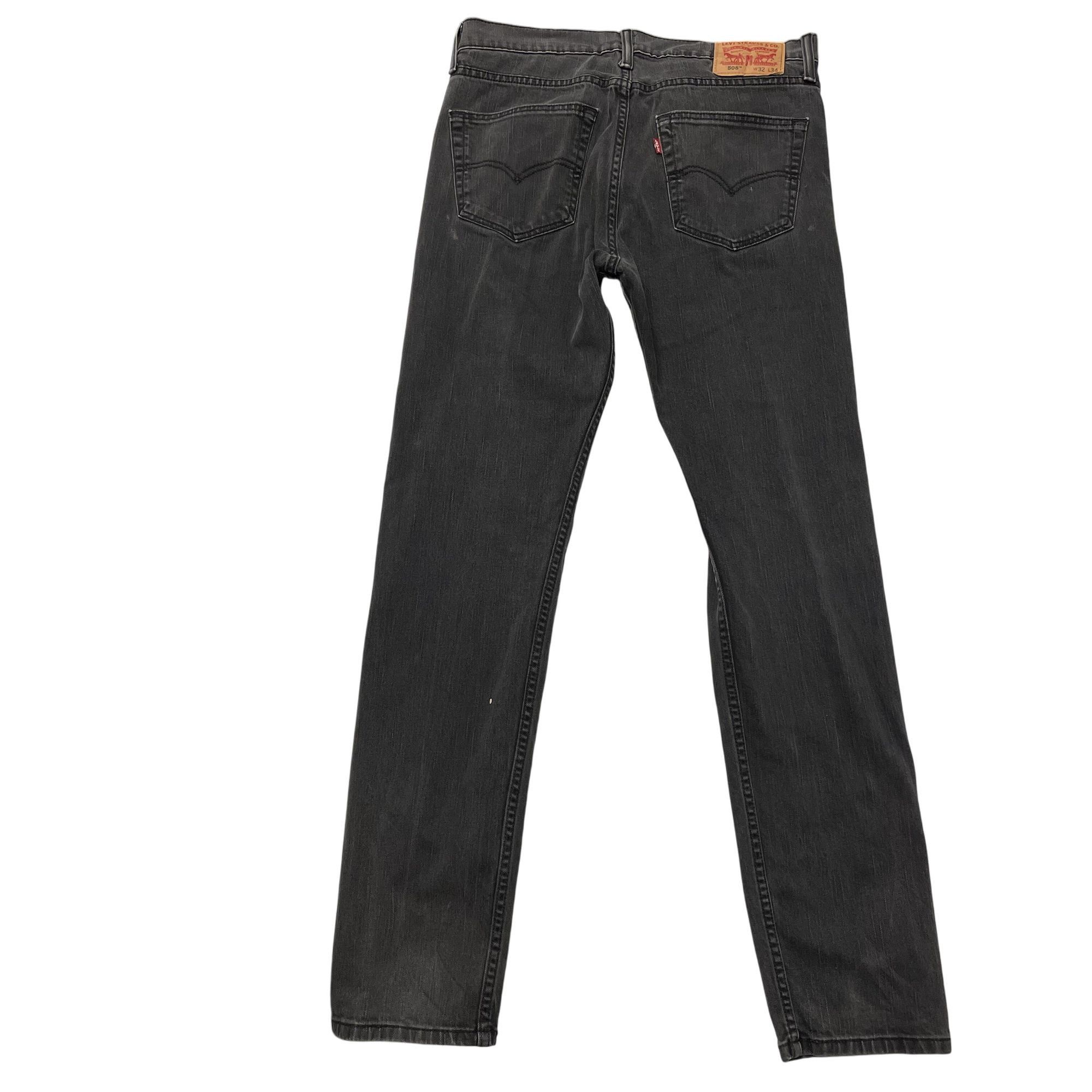 Levi's Levi's 508 DISTRESSED Jeans Regular Tapered Fit Pants Size US 32 / EU 48 - 4 Thumbnail