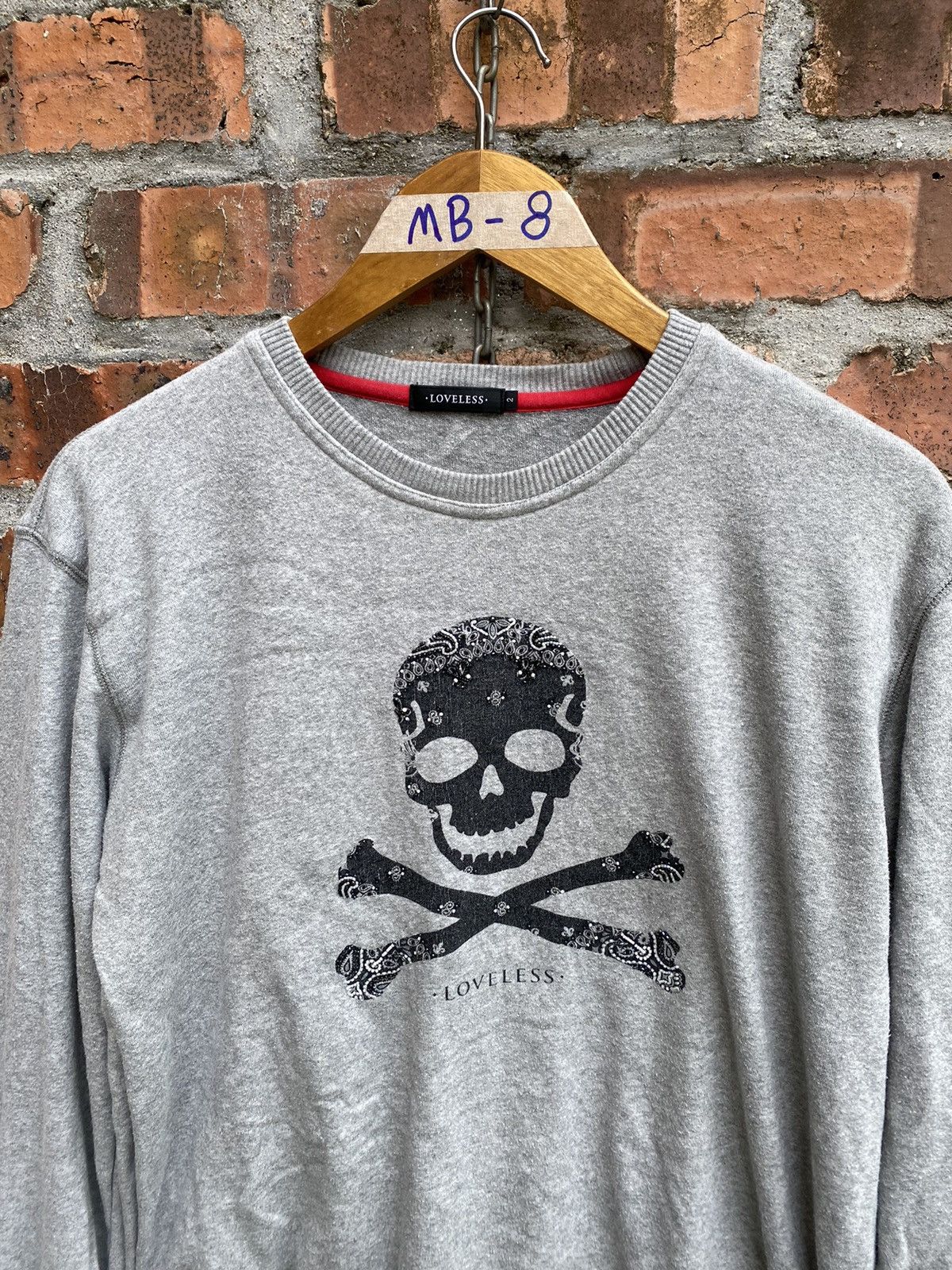 Loveless 2000s Loveless Skull and cross bone Size US S / EU 44-46 / 1 - 3 Thumbnail