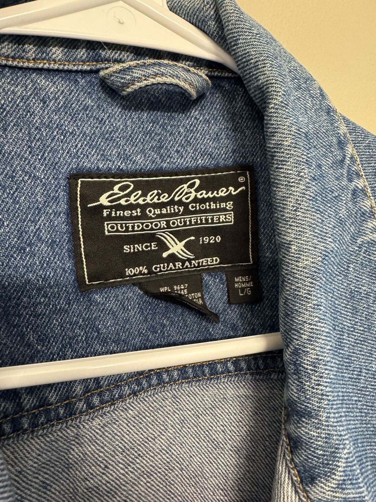 Eddie Bauer Vintage Eddie Bauer denim jacket Size US L / EU 52-54 / 3 - 2 Thumbnail