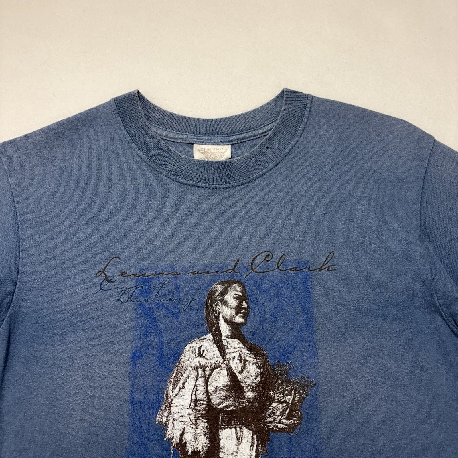 Other Vintage Michael Haynes Small Lewis & Clark Sacagawea T Shirt Size US S / EU 44-46 / 1 - 5 Thumbnail