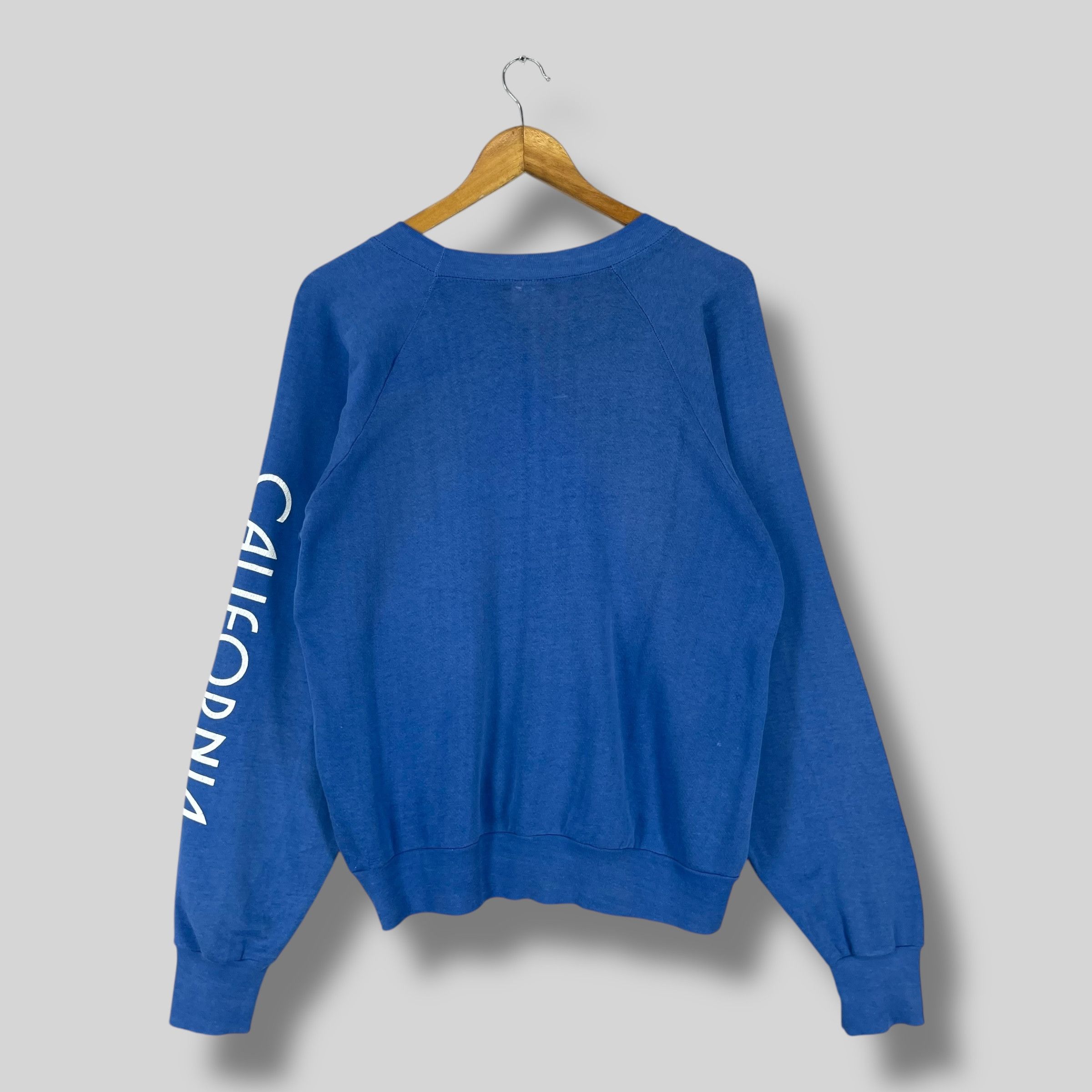 Vintage Vintage 90's SAN FRANCISO Yacht Sailing Printed Sweatshirt Size US M / EU 48-50 / 2 - 7 Thumbnail