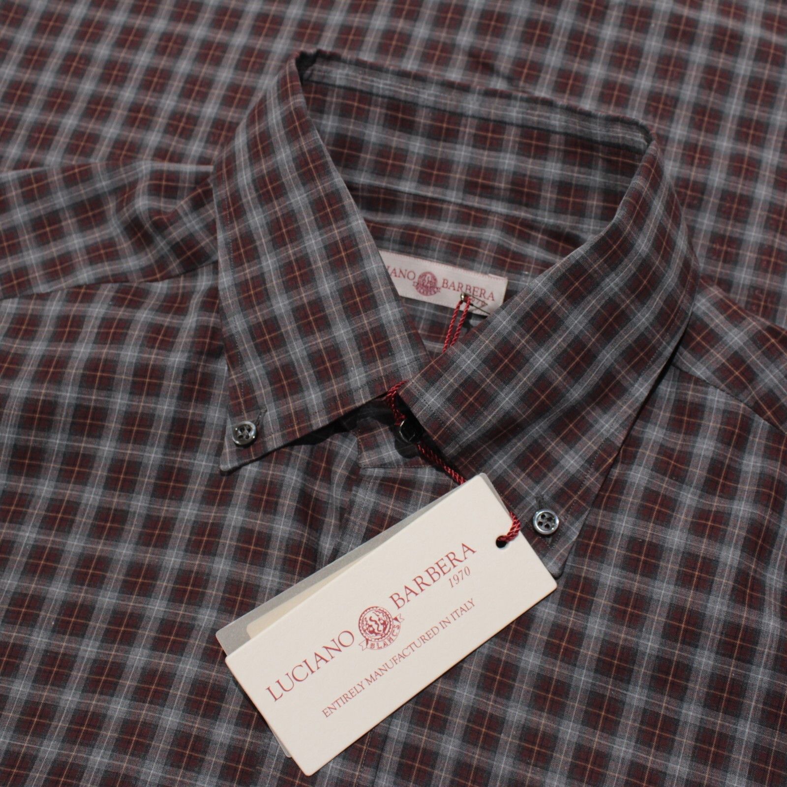 Luciano Barbera Luciano Barbera New with tags Shirt Size M US In Brown Size US M / EU 48-50 / 2 - 1 Thumbnail