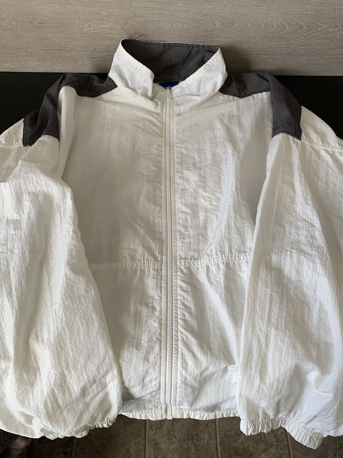 Umbro × Vintage Vintage White Umbro Windbreaker Size US XL / EU 56 / 4 - 3 Thumbnail