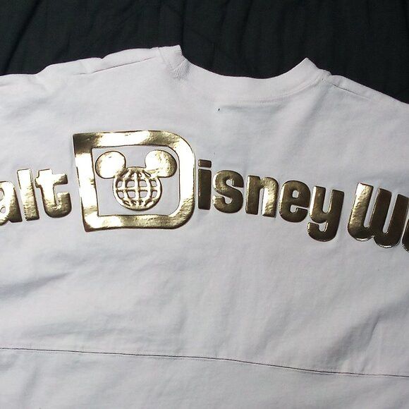 Disney Spirit Jersey Walt Disney World Golden T-Shirt Size US XS / EU 42 / 0 - 1 Thumbnail