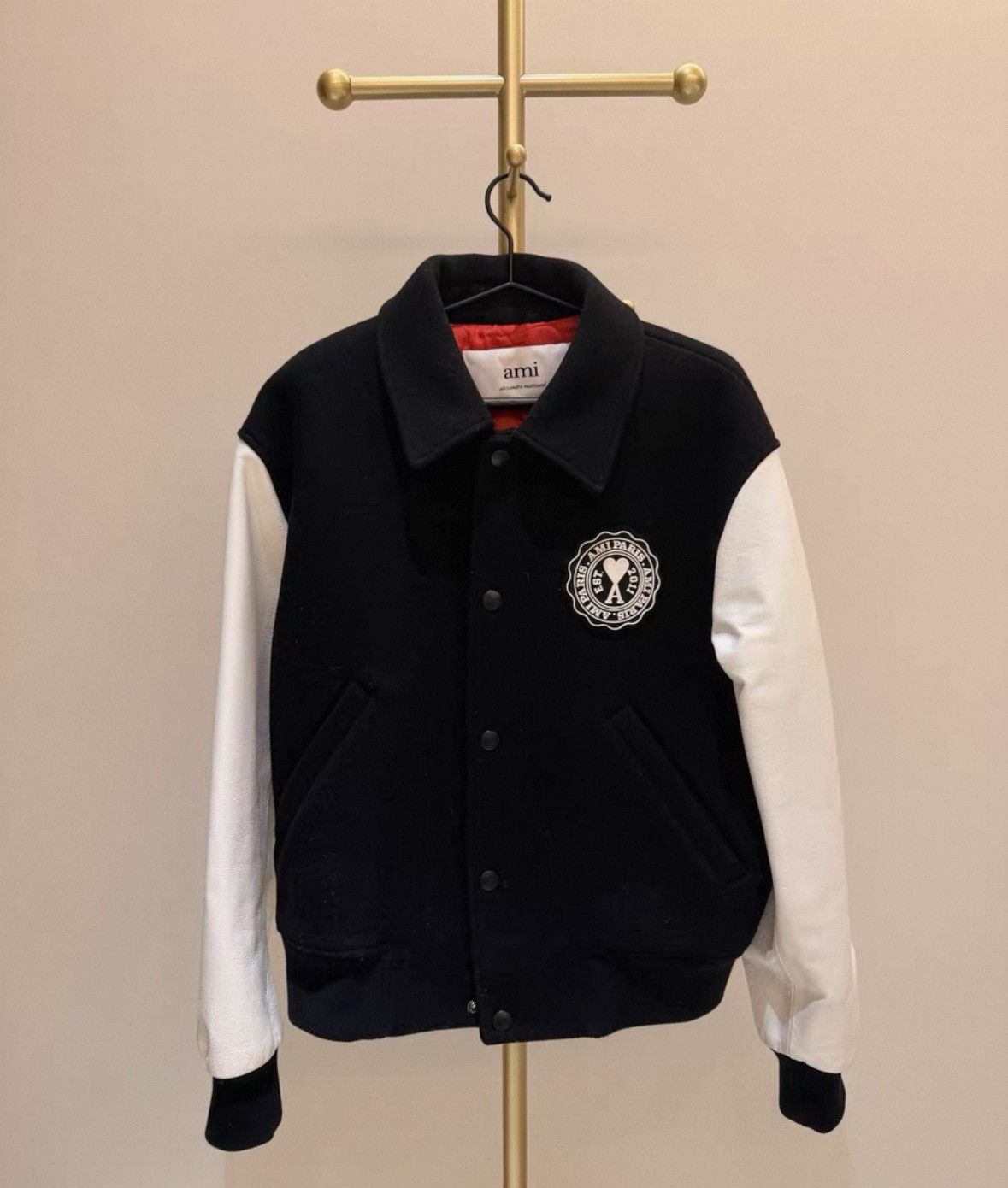 AMI AMI Paris Color Block Logo Jacket -2507 Size US L / EU 52-54 / 3 - 1 Thumbnail