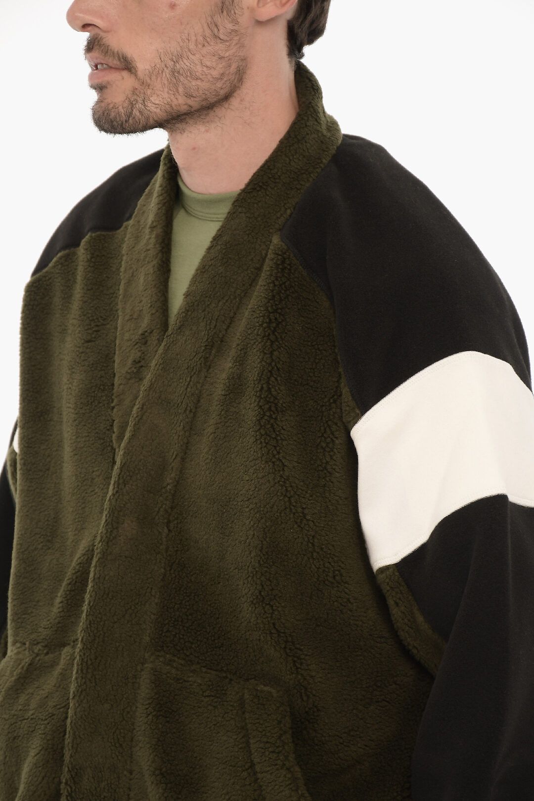 Ambush Design og1mm0925 Block Kimono Sweatshirt in Multicolor Size US S / EU 44-46 / 1 - 3 Thumbnail
