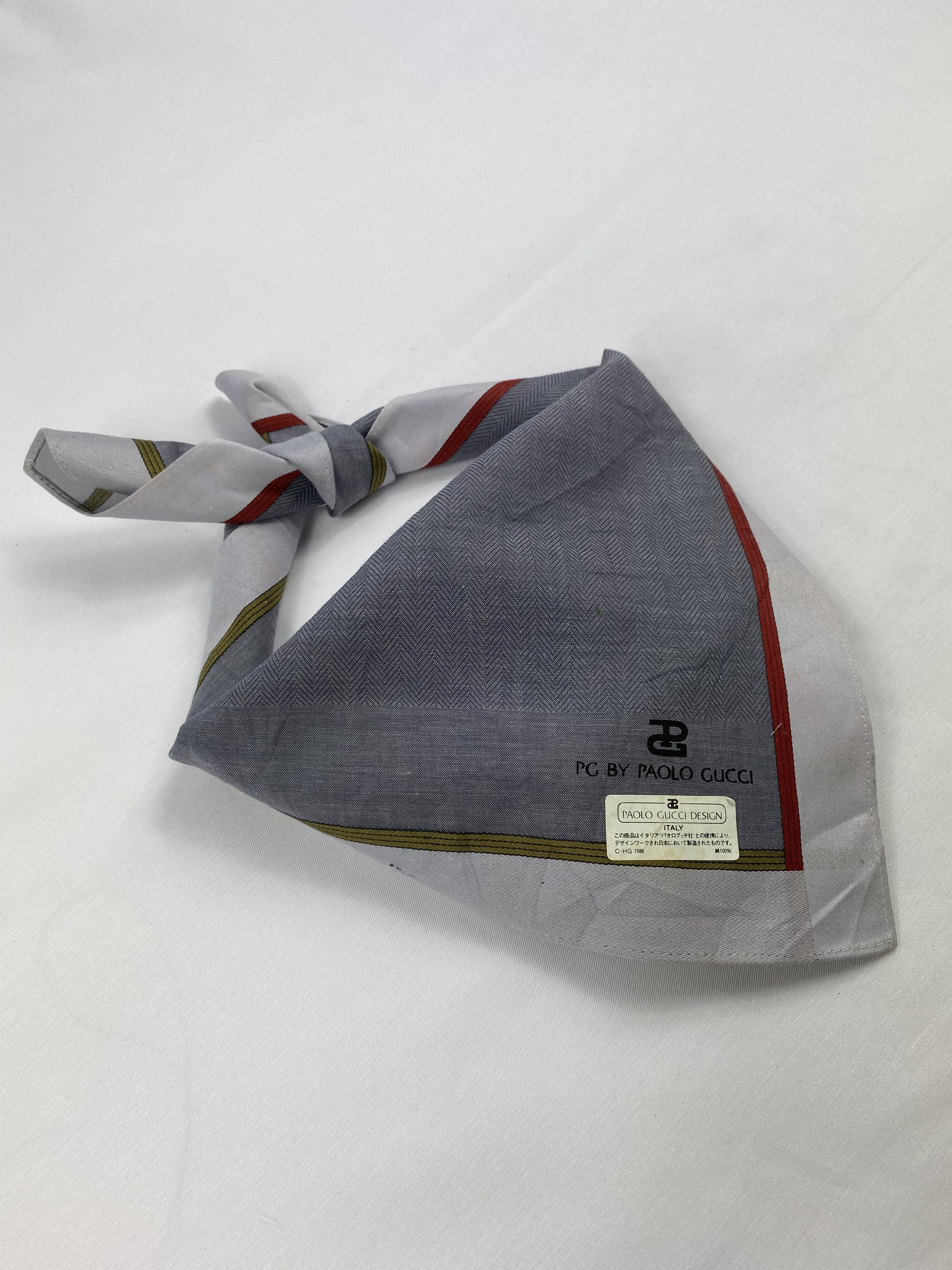 Paolo Gucci Paolo Gucci Handkerchief / Bandana / Neckerchief Size ONE SIZE - 2 Thumbnail