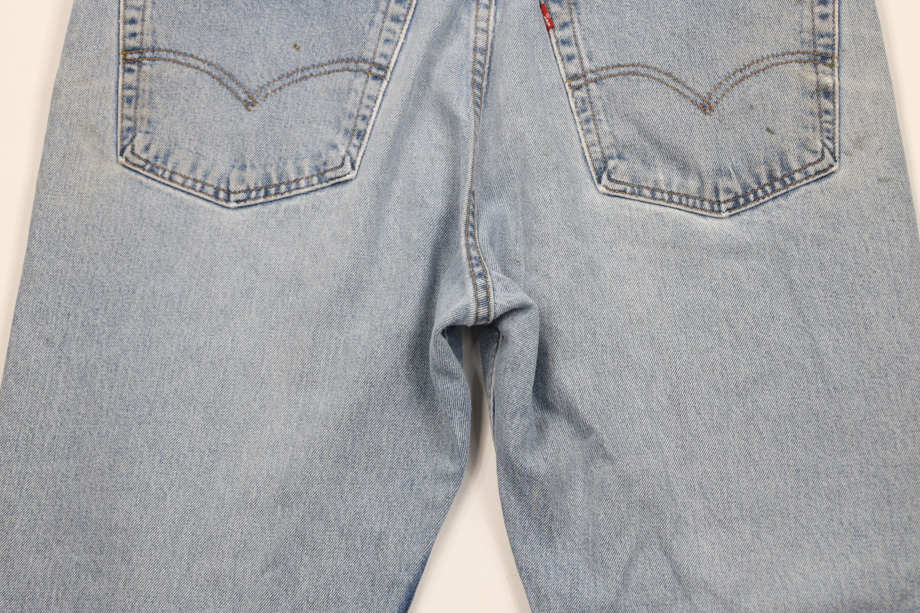 Levi's Vintage Y2K 2001 Levis 505 Regular Straight Leg Jeans Blue Size US 38 / EU 54 - 13 Thumbnail