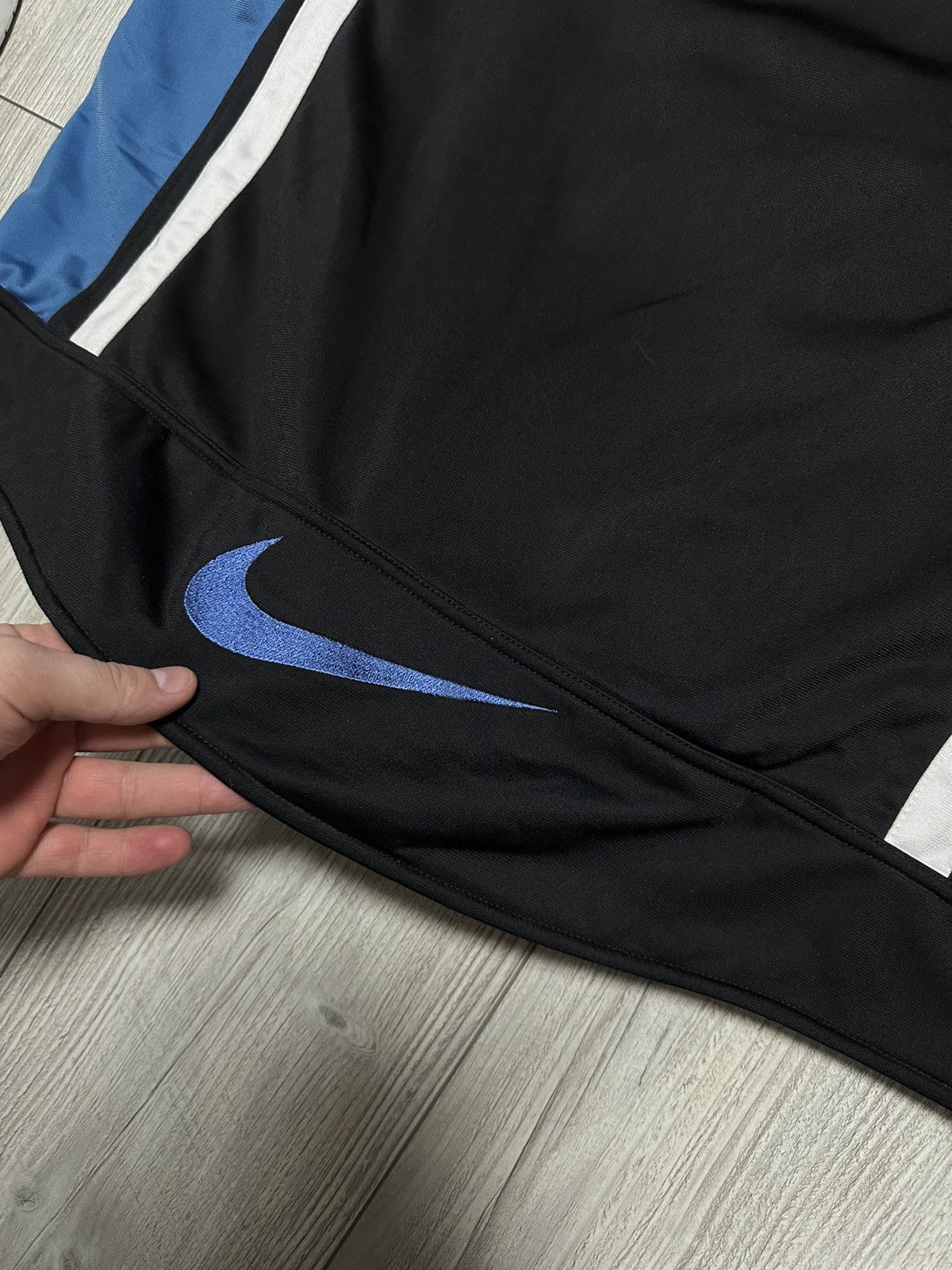 Nike Vintage 90s Nike Windbreaker Drill Jacket y2k Logo Size US XL / EU 56 / 4 - 9 Thumbnail