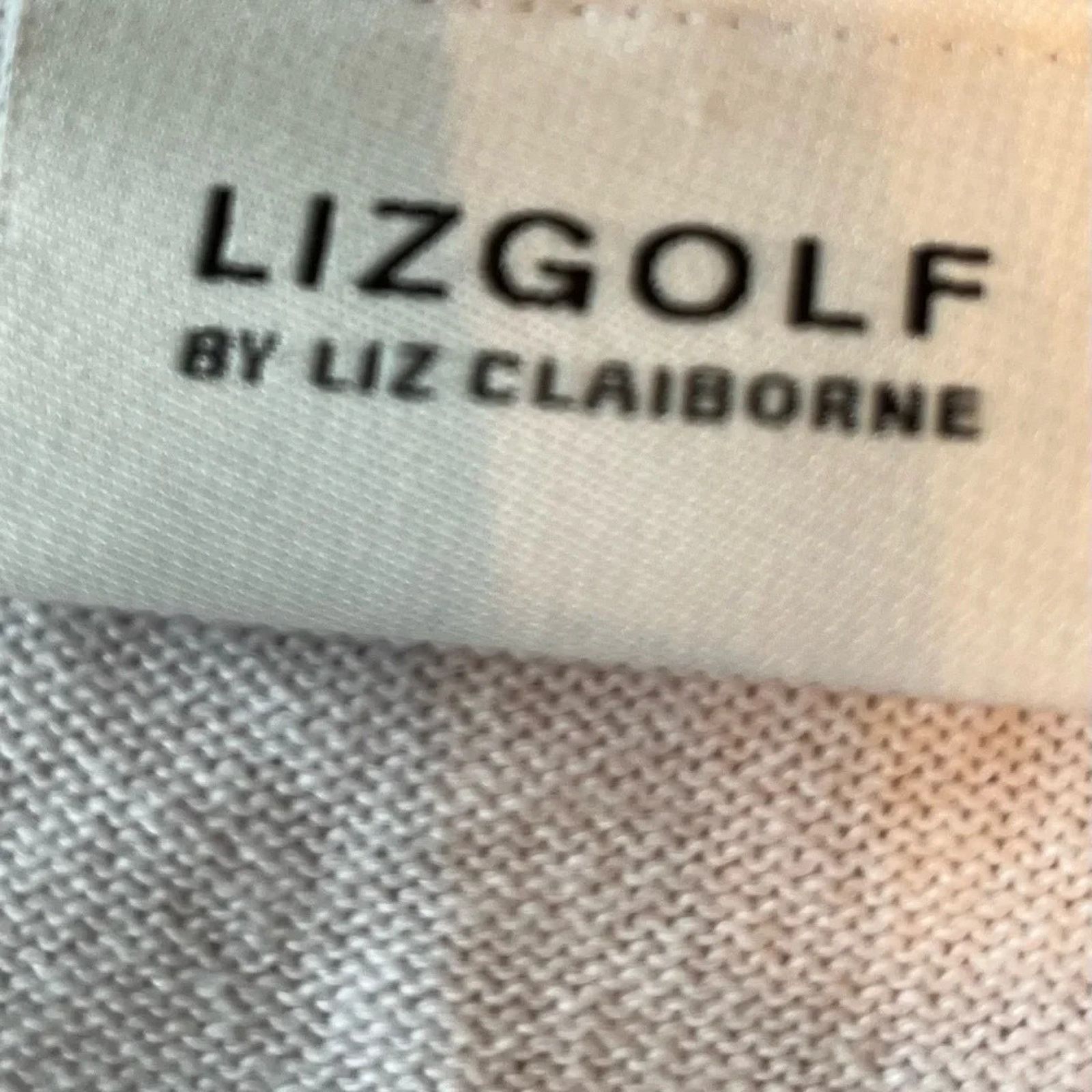 Liz Claiborne Liz Golf by Liz Claiborne sleeveless two tone top, Large Size L / US 10 / IT 46 - 4 Thumbnail