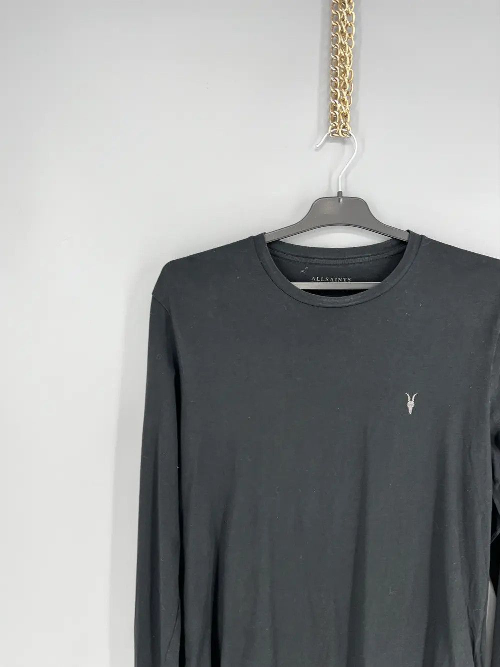 Allsaints Vintage Basic Allsaints Mini Logo Basic Tee Old Money Size US M / EU 48-50 / 2 - 4 Thumbnail