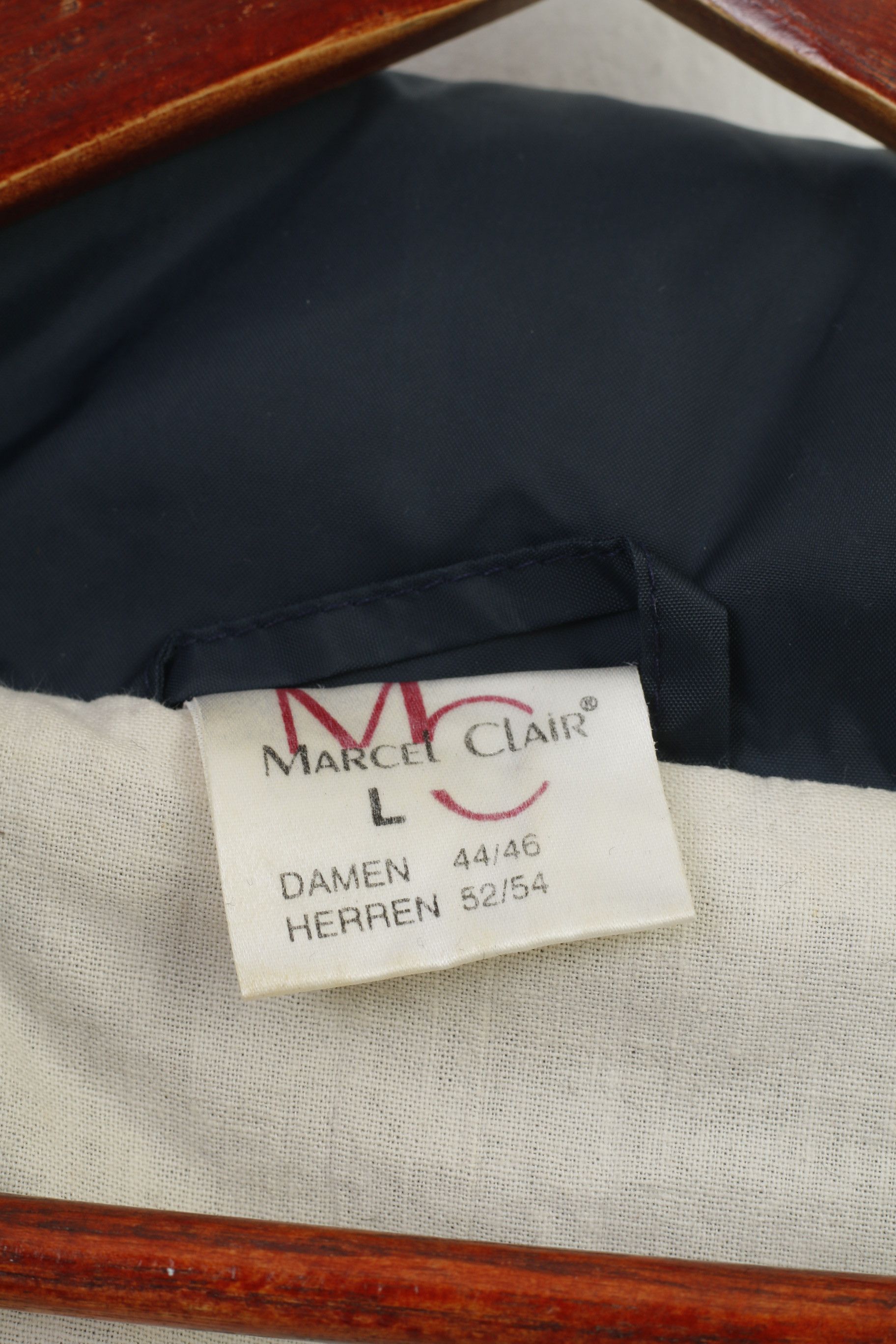 Vintage Marcel Clair Men L Jacket Zip Neck Vintage Polyamid 0687 Size US L / EU 52-54 / 3 - 5 Thumbnail