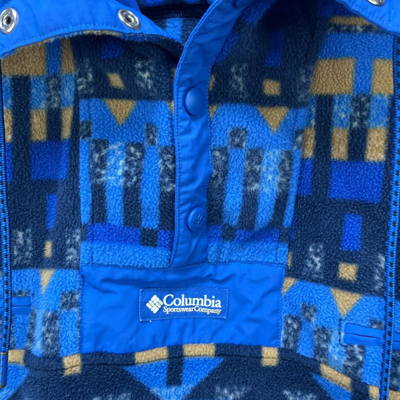 Columbia Vintage Columbia Powder Keg Fleece Aztec Sweater Large Size US L / EU 52-54 / 3 - 3 Thumbnail