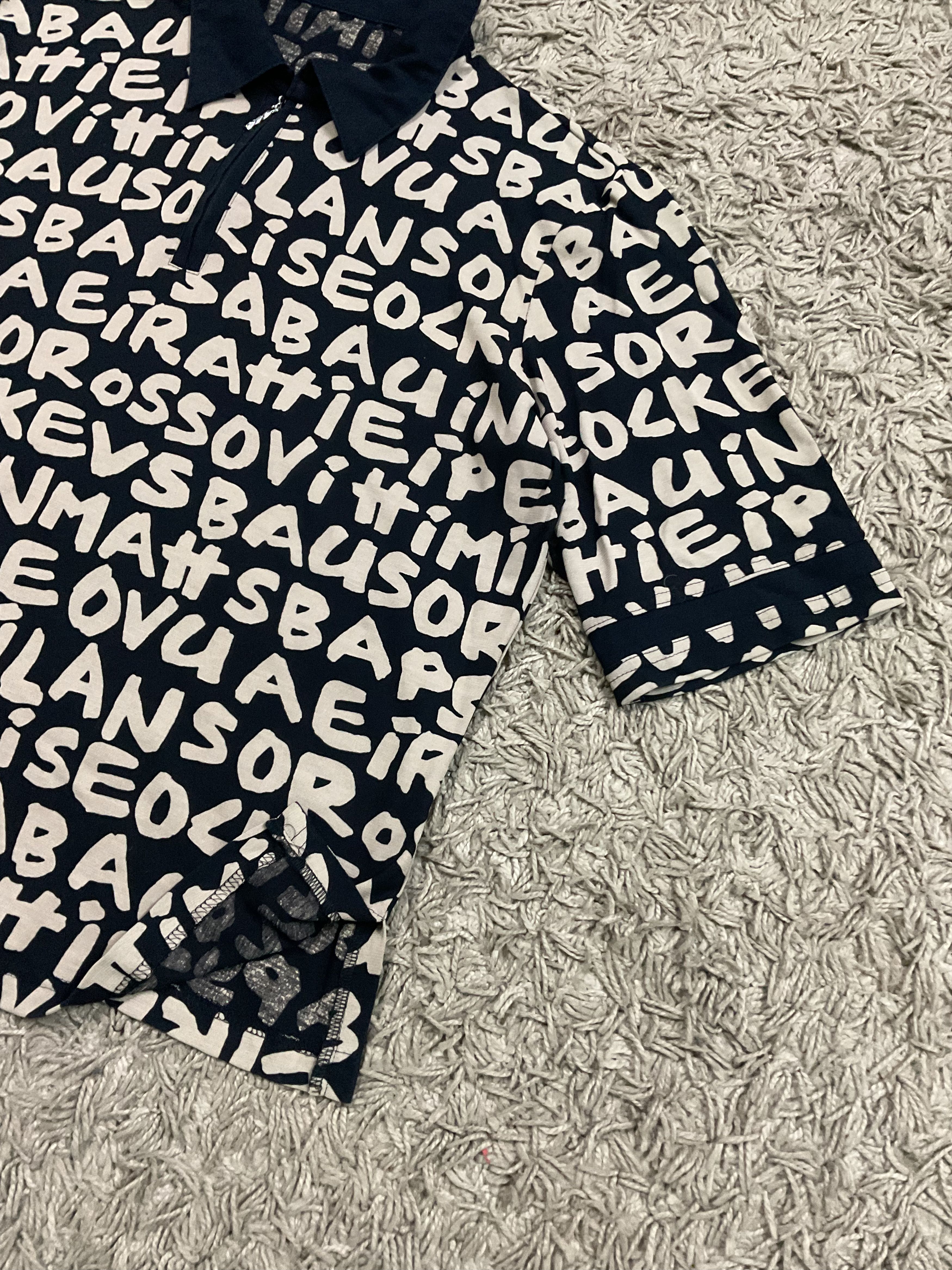Japanese Brand Vintage Japanese Brand/Designer Alphabet shirts Size US M / EU 48-50 / 2 - 4 Thumbnail