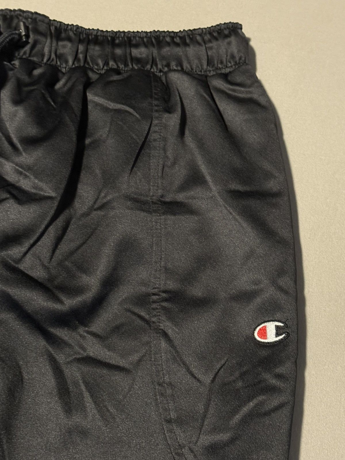 Champion Vintage Champion Satin Double Logo Track Pants VNDS Size US 34 / EU 50 - 2 Thumbnail