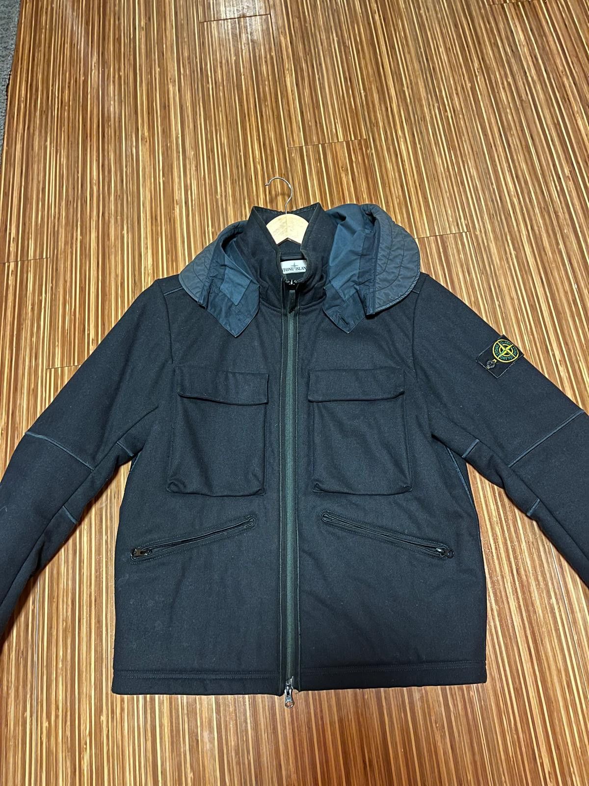 Stone Island Panno R 4L Stretch Jacket w/ Detachable Hood Size US L / EU 52-54 / 3 - 4 Thumbnail