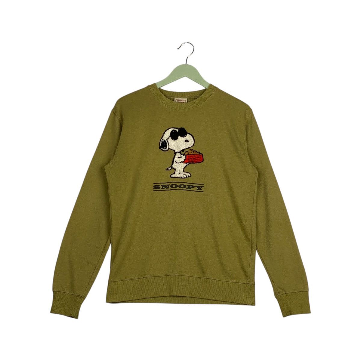 Snoop Dogg Vintage Outdoor Long Sleeve T-Shirt Embroidered Green Size M / US 6-8 / IT 42-44 - 1 Thumbnail