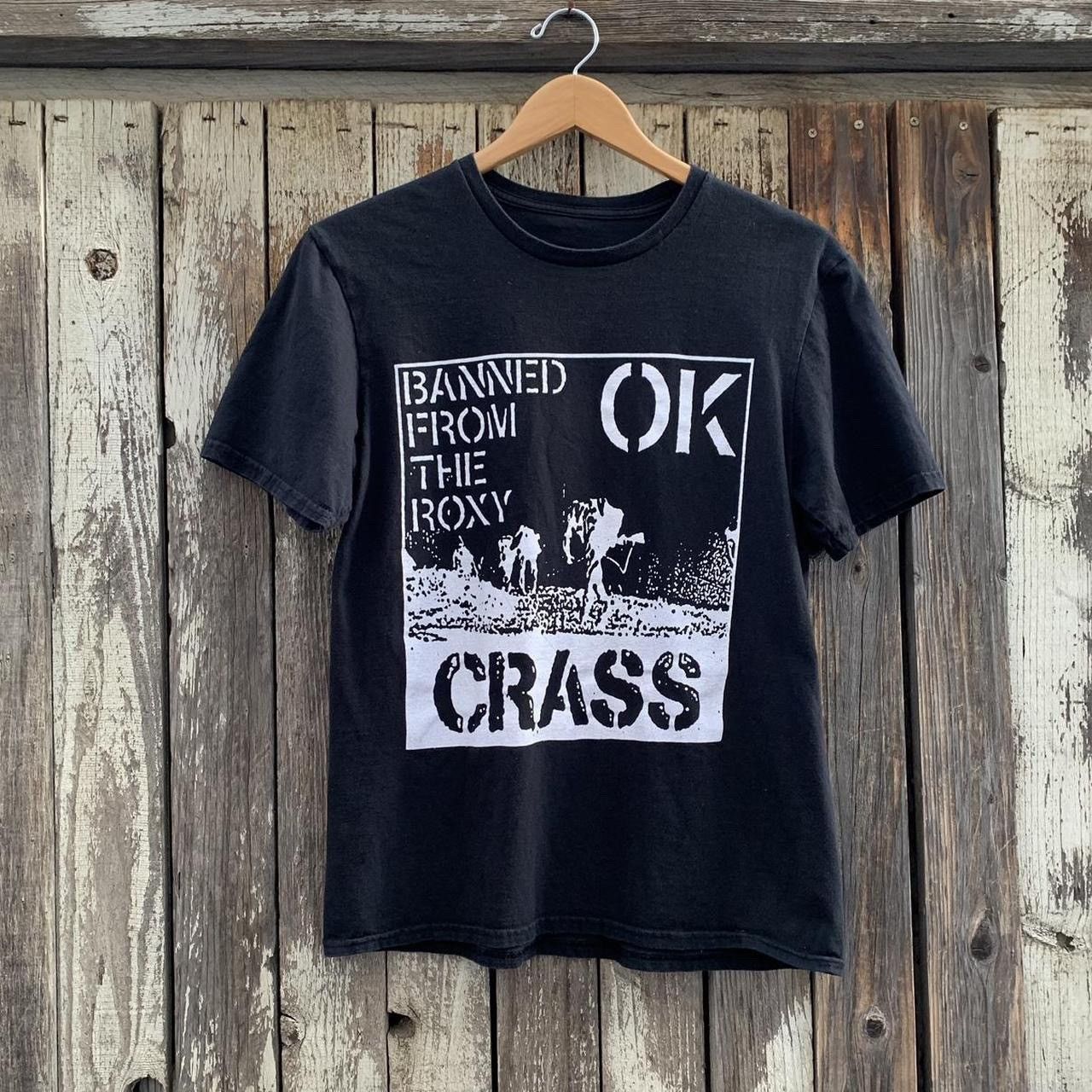 Band Tees Crass Ban From The Roxy Punk Rock Band T-Shirt | Grailed