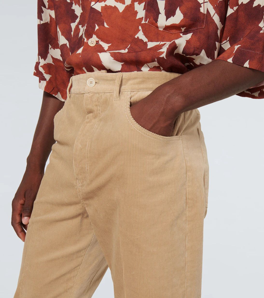 Acne Studios $350 - 50/L - Corduroy Trousers - Clay Beige Size US 34 / EU 50 - 3 Thumbnail