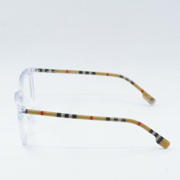 Burberry Burberry BE2390 3889 Eyeglasses Square 52mm Transparent Fram Size ONE SIZE - 5 Thumbnail