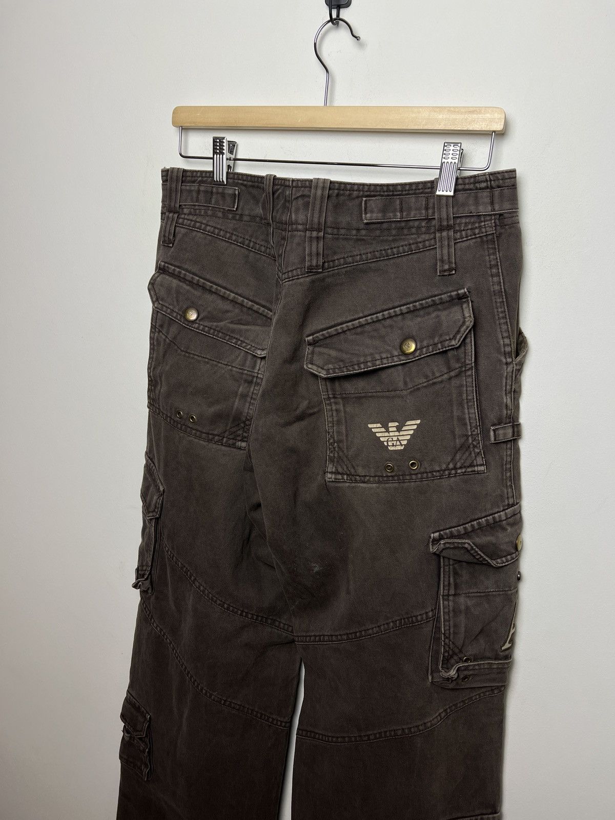 Giorgio Armani armani y2k multipocket cargo pants Size US 32 / EU 48 - 9 Thumbnail