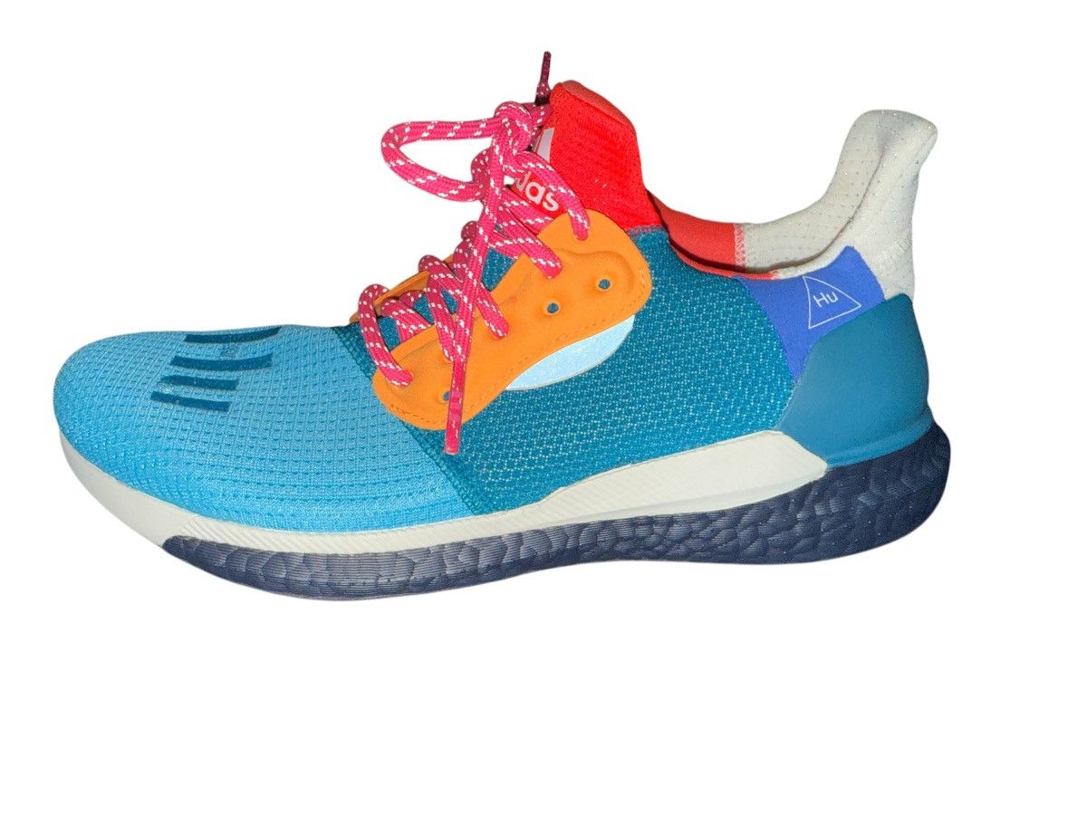 Adidas × Pharrell Adidas Solar Hu x Pharrell “Blue” FW9675 –Men’s 7.5–Rare Size US 7.5 / EU 40-41 - 7 Thumbnail