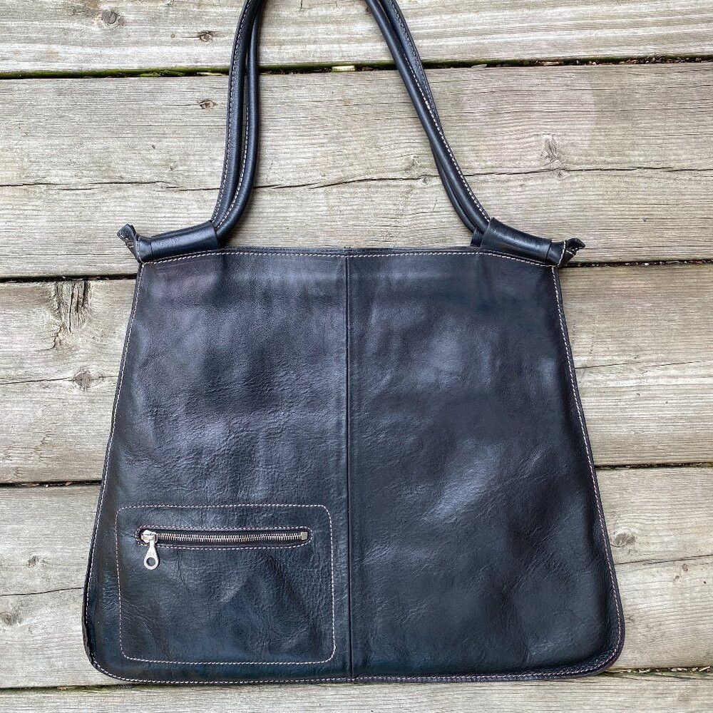Vintage Vintage Christopher Kon Purse Handbag Black Size ONE SIZE - 2 Thumbnail