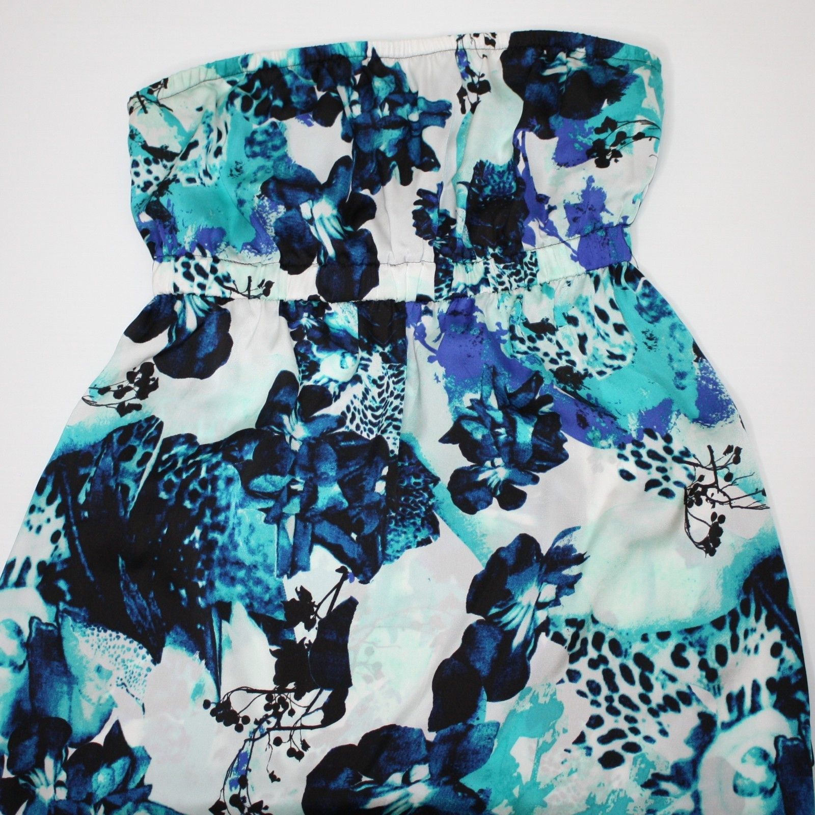 Other Chic by Jacob Floral Maxi Dress in Blue Colors size M NWOT Size M / US 6-8 / IT 42-44 - 5 Thumbnail