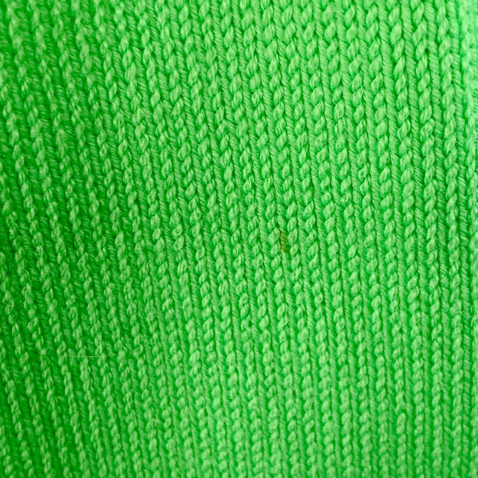 Robyn Lynch S Neon Green Merino Wool Cashmere Crew Neck Sweater Size US S / EU 44-46 / 1 - 5 Thumbnail