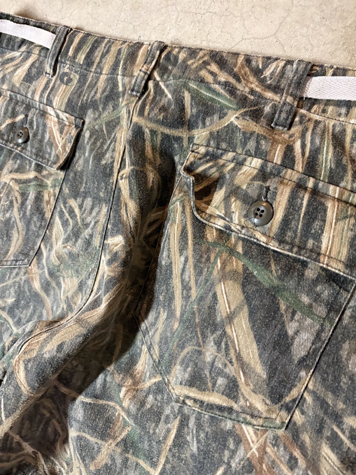 Cabelas Vintage 90s Cabela’s Mossy Oak Camo Cargo Pants Size 40x32 Size US 40 / EU 56 - 7 Thumbnail