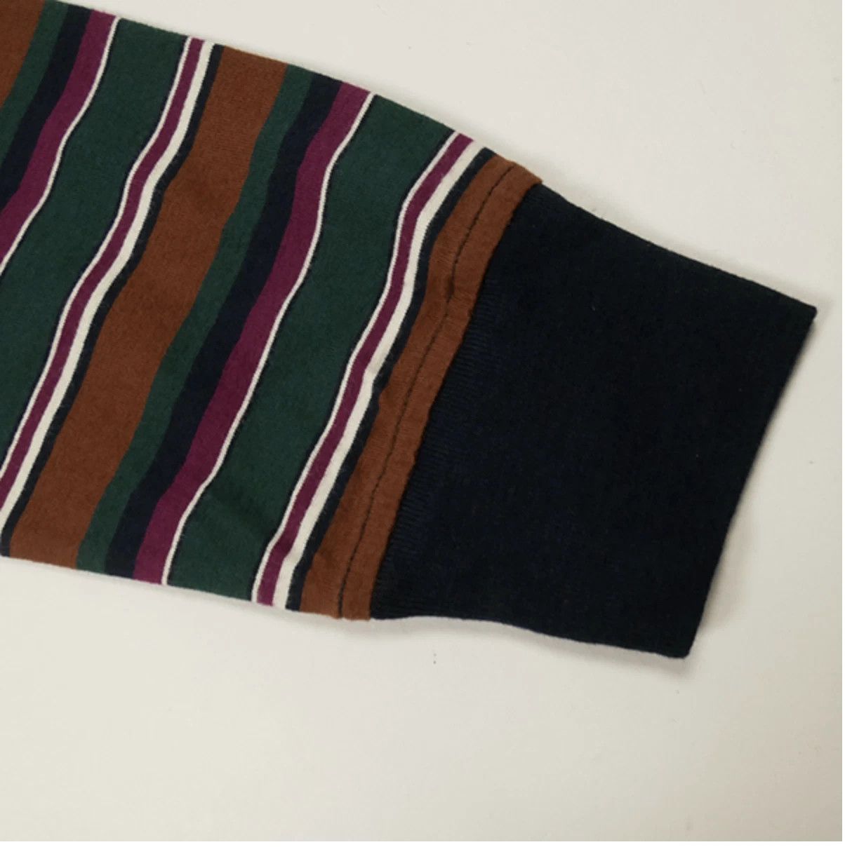 Supreme Supreme multi stripe L/s Top Dark Green SMALL Box Logo 15 Size US S / EU 44-46 / 1 - 4 Thumbnail