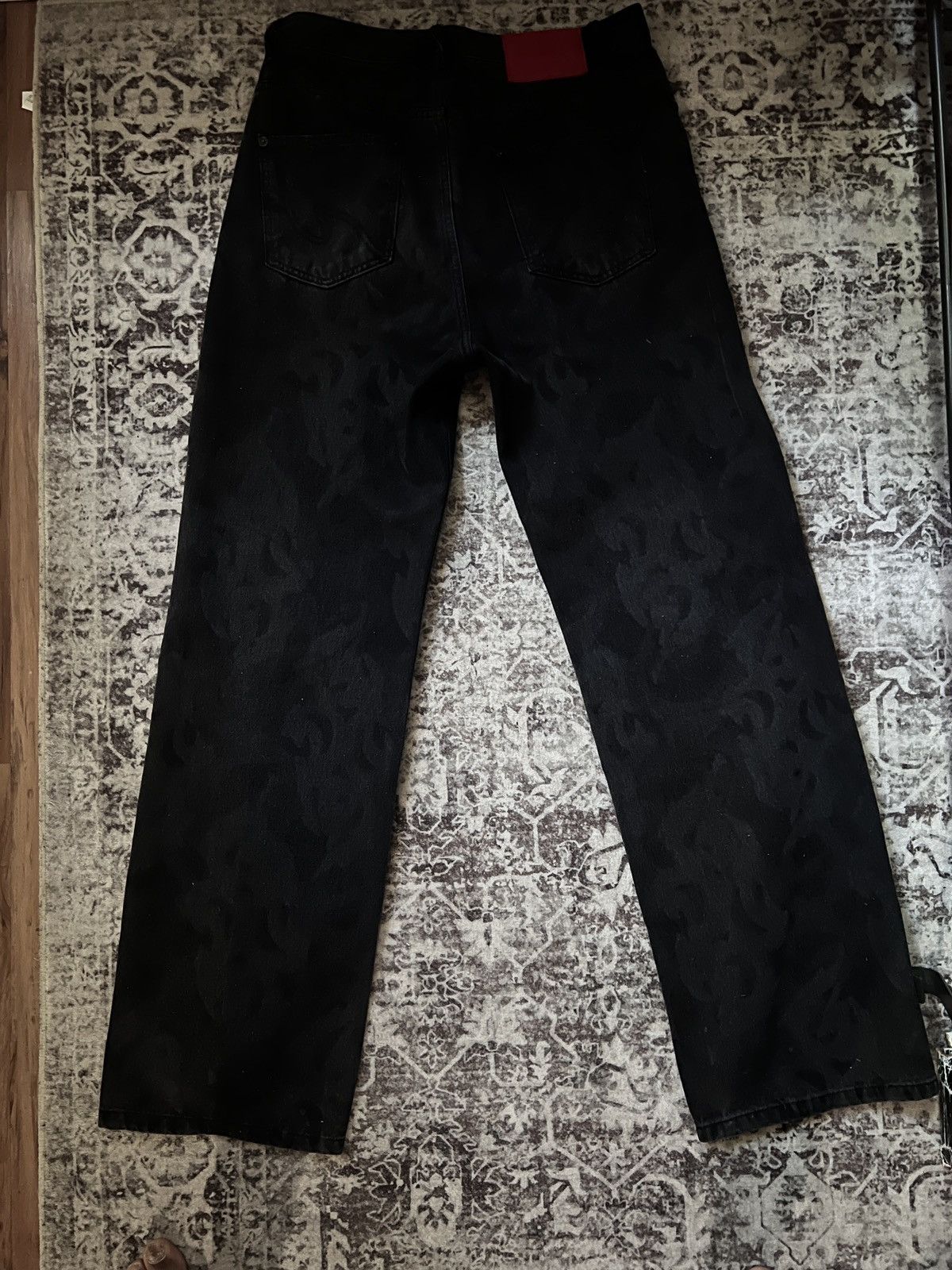 Kusikohc Kusikohc Jean logo washed Size US 31 - 6 Thumbnail