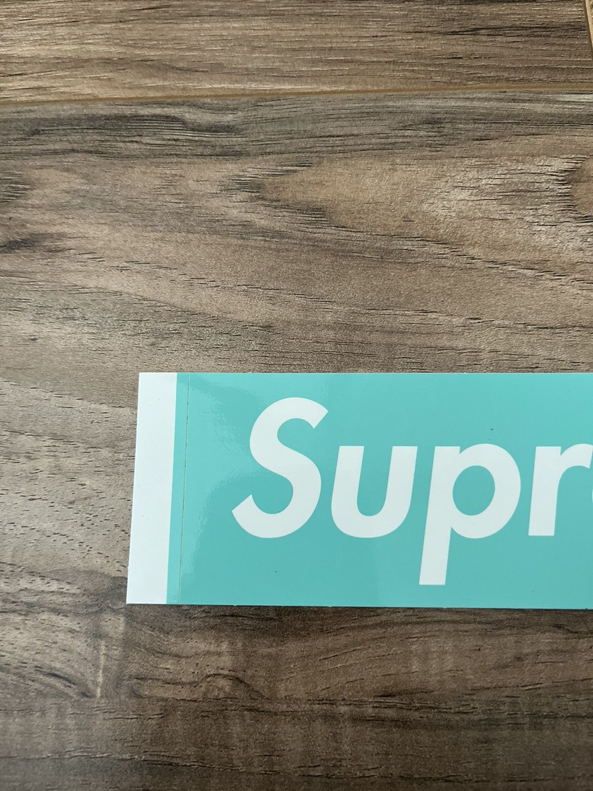 Supreme × Tiffany & Co. Supreme Tiffany & Co Box Logo Sticker Size ONE SIZE - 2 Thumbnail