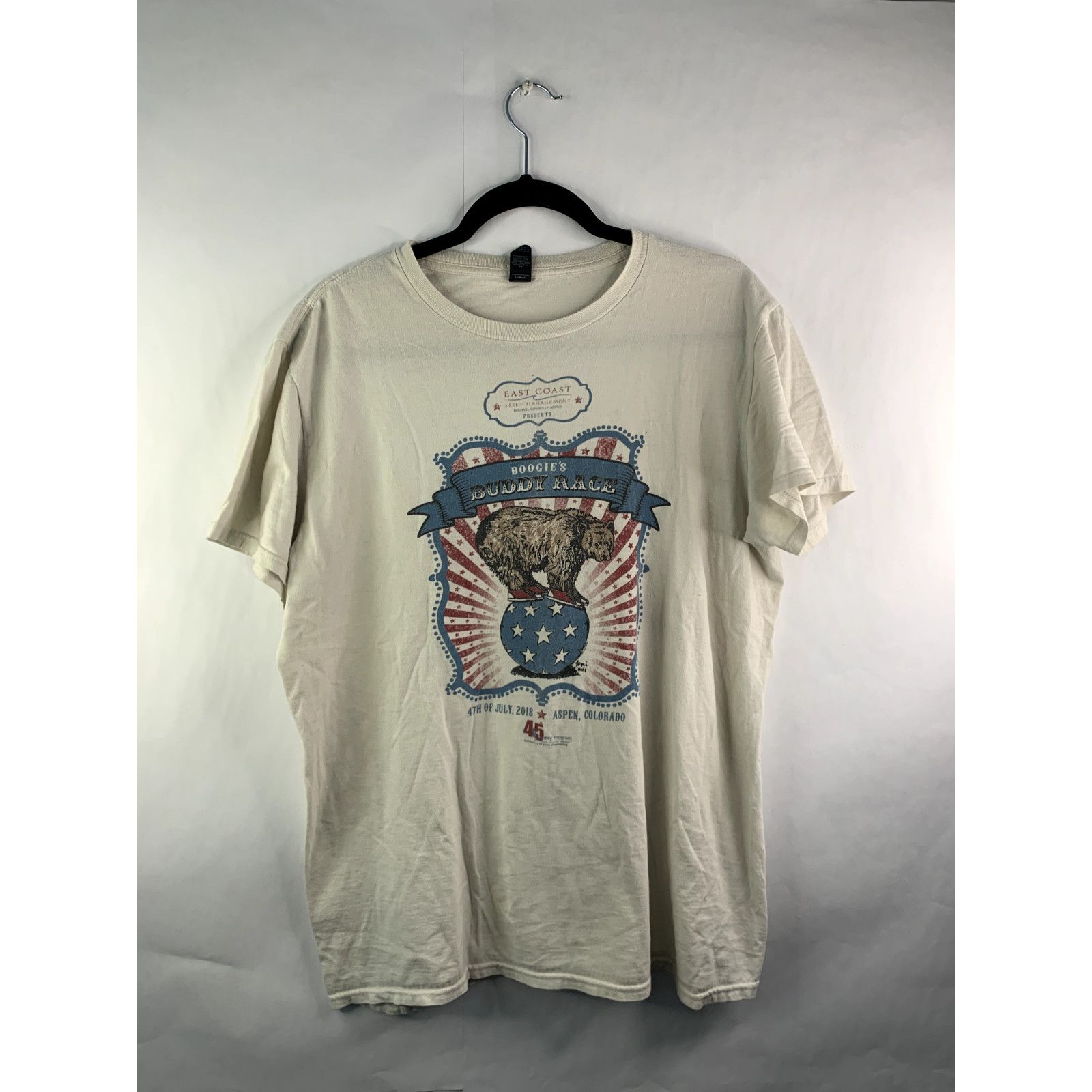 Anvil Aspen Shirt Boogie's Buddy Race 4th Of July Colorado Tee Men Size US L / EU 52-54 / 3 - 1 Thumbnail