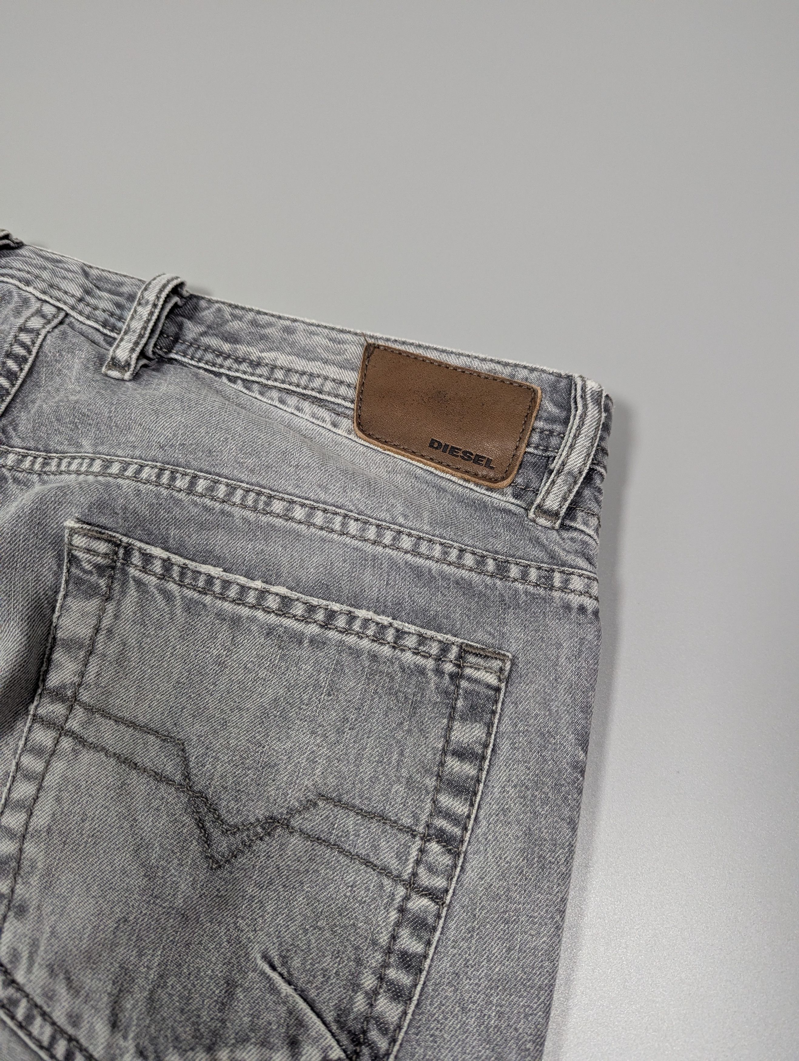 Diesel DIESEL Men's Vintage Light Gray Skinny Denim Jeans Size US 33 - 12 Thumbnail