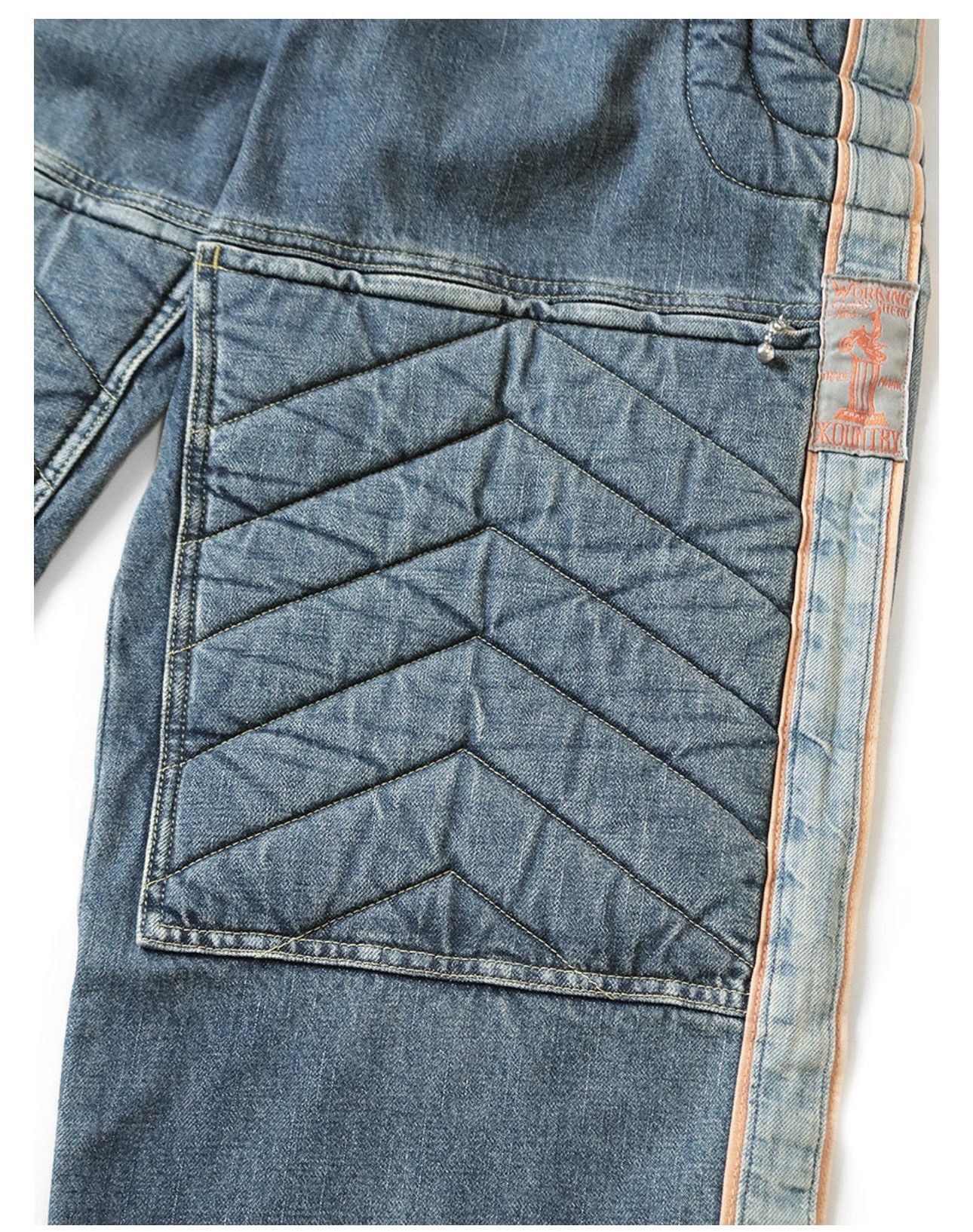 Kapital Kapital Todo Terreno Motocross Denim (Exclusive Pop Up Drop) Size US 32 / EU 48 - 7 Thumbnail