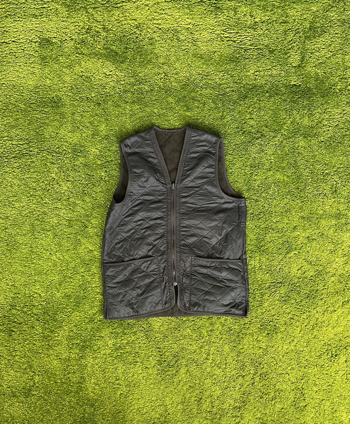 Barbour 00s vintage quilted vest