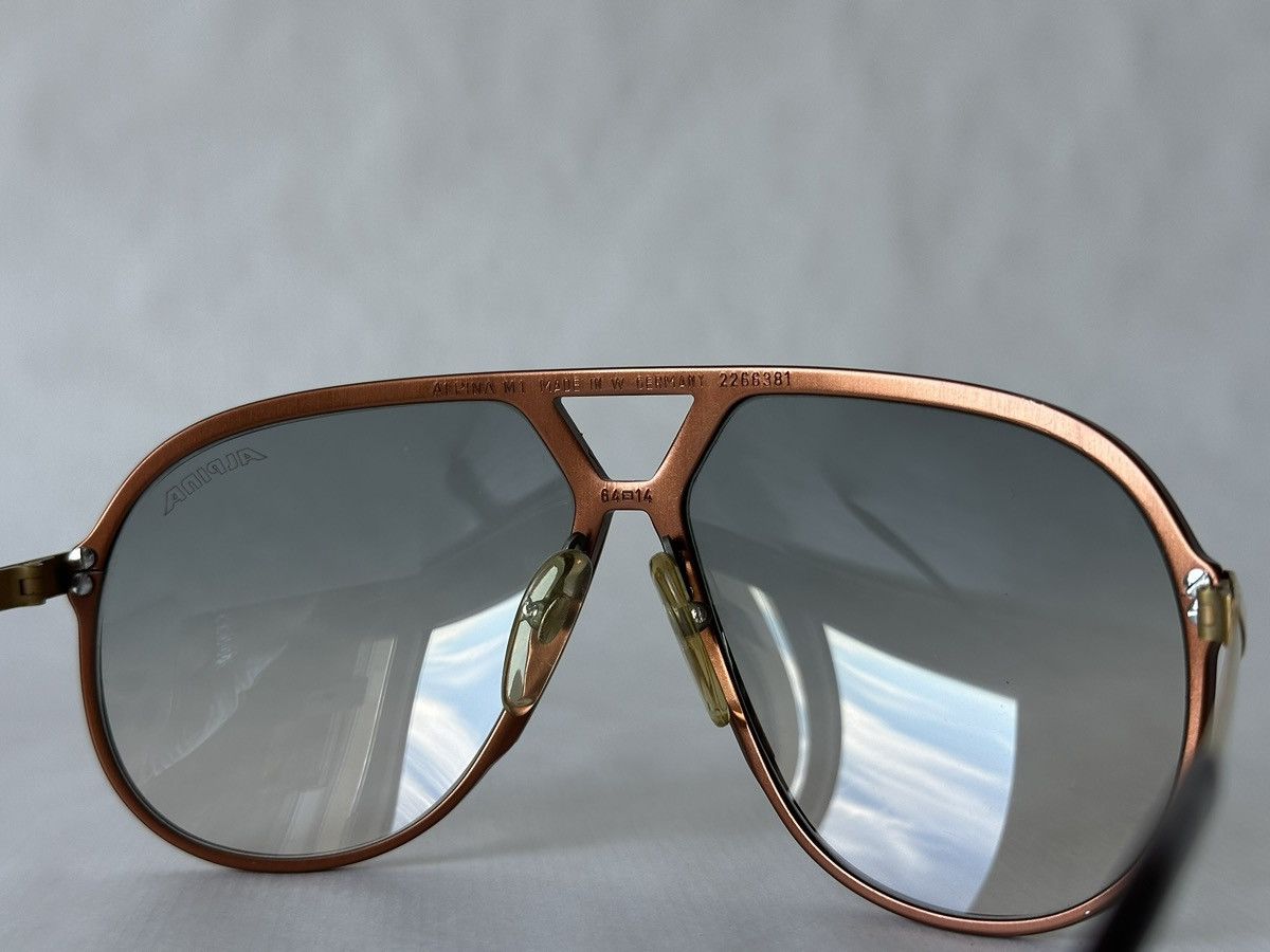 Other Vintage Alpina M1 Sunglasses Full Set West Germany Size ONE SIZE - 8 Thumbnail