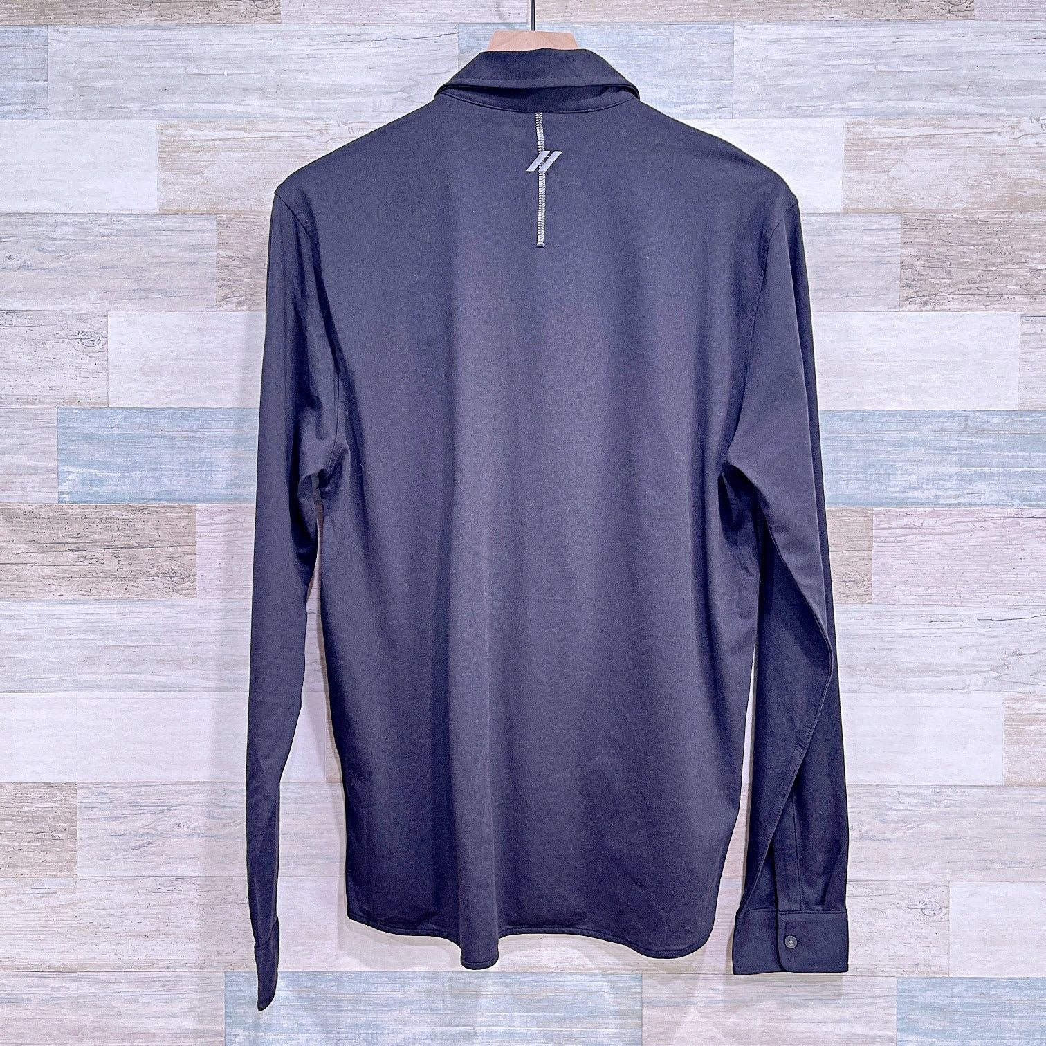 Ogio Dodge Jersey Knit Button Down Shirt Black Mens Medium Size US M / EU 48-50 / 2 - 4 Thumbnail