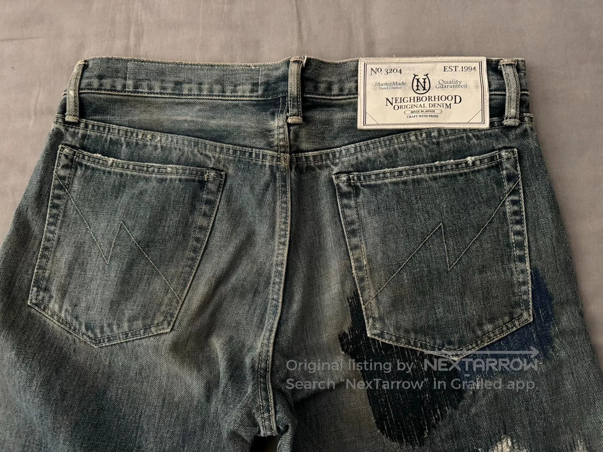 Neighborhood Neighborhood Deep Narrow Denim Pants. Size US 30 / EU 46 - 3 Thumbnail